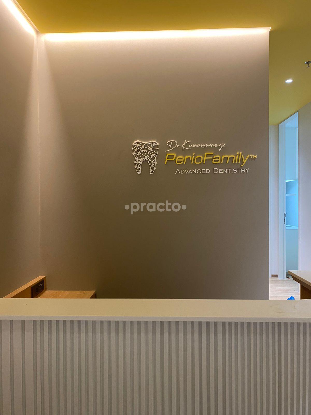 Reception Area at Dr.Kumarswamy's Perio Family Advanced Dentistry Chembur East Mumbai