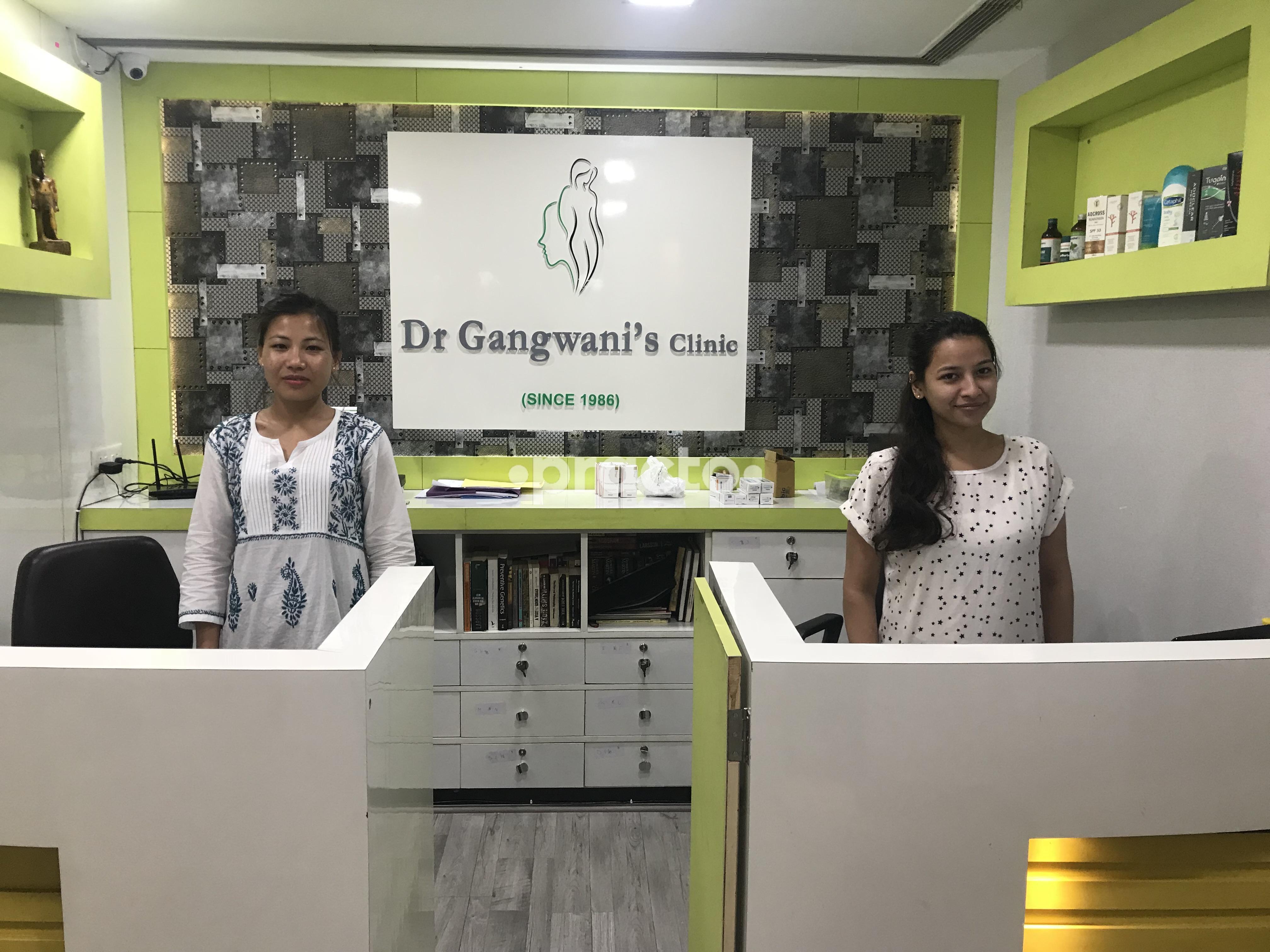 Reception Area at Skin & Hair By Dr Gangwani Paschim Vihar Delhi