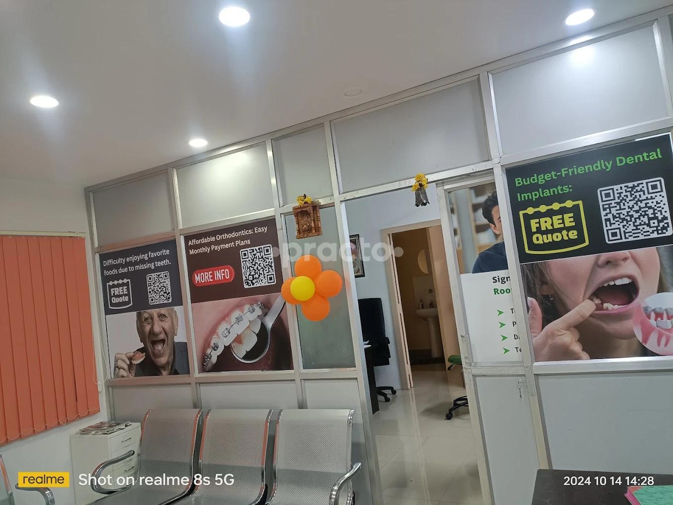 Waiting Area at Diva Dental Care Wilson Garden Bangalore