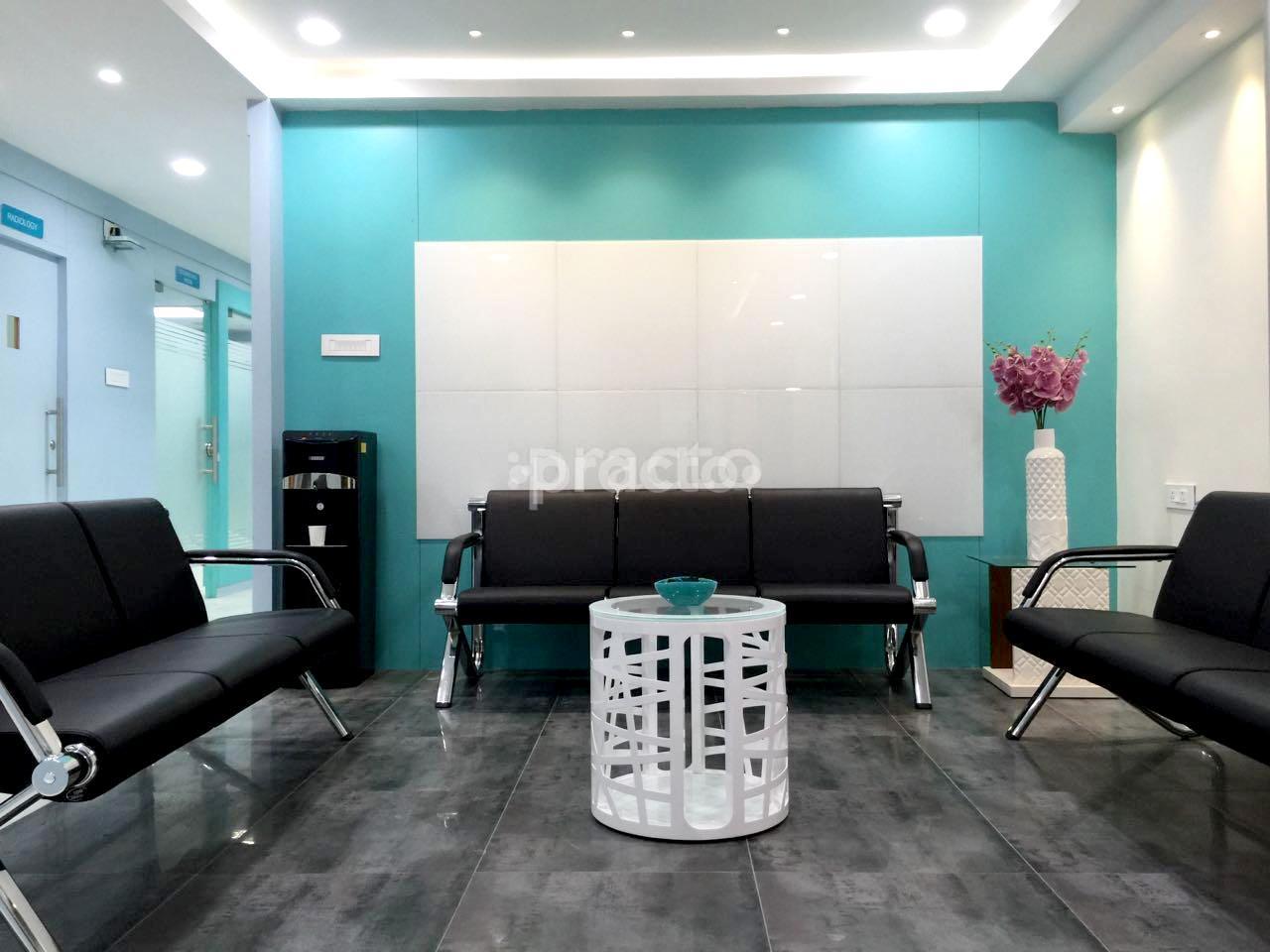 Waiting area at Gums & Teeth Dental Specialities Gachibowli Hyderabad