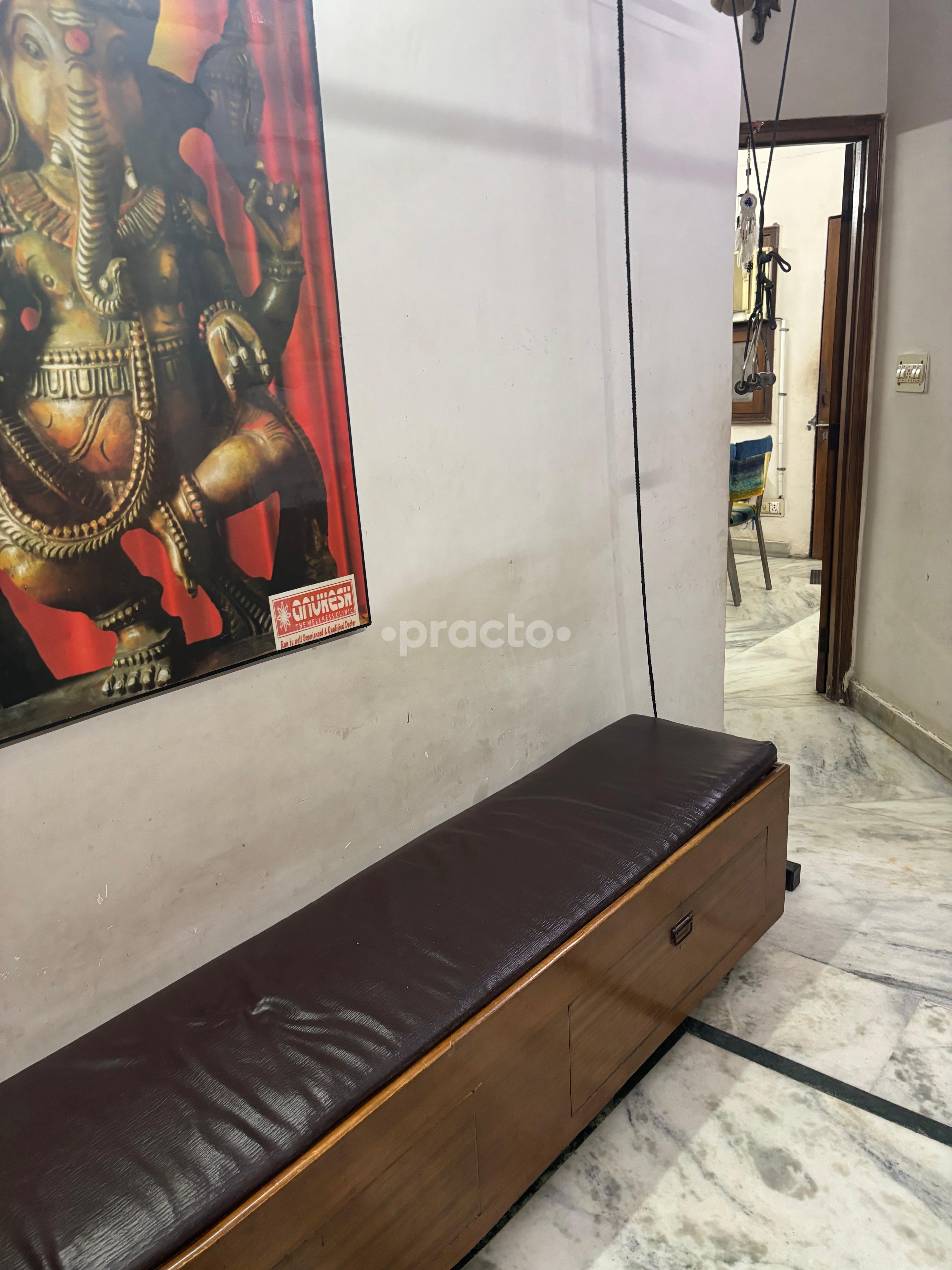 Reception Area at Anukesh Ayurveda & Beauty Clinic Ranjit Nagar Delhi