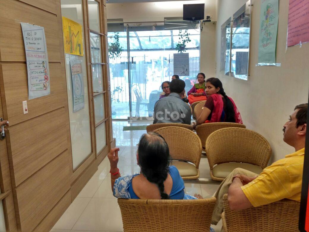Waiting Area at Dr. Sujata Naik's Homeopathy Clinic Prabhadevi Mumbai