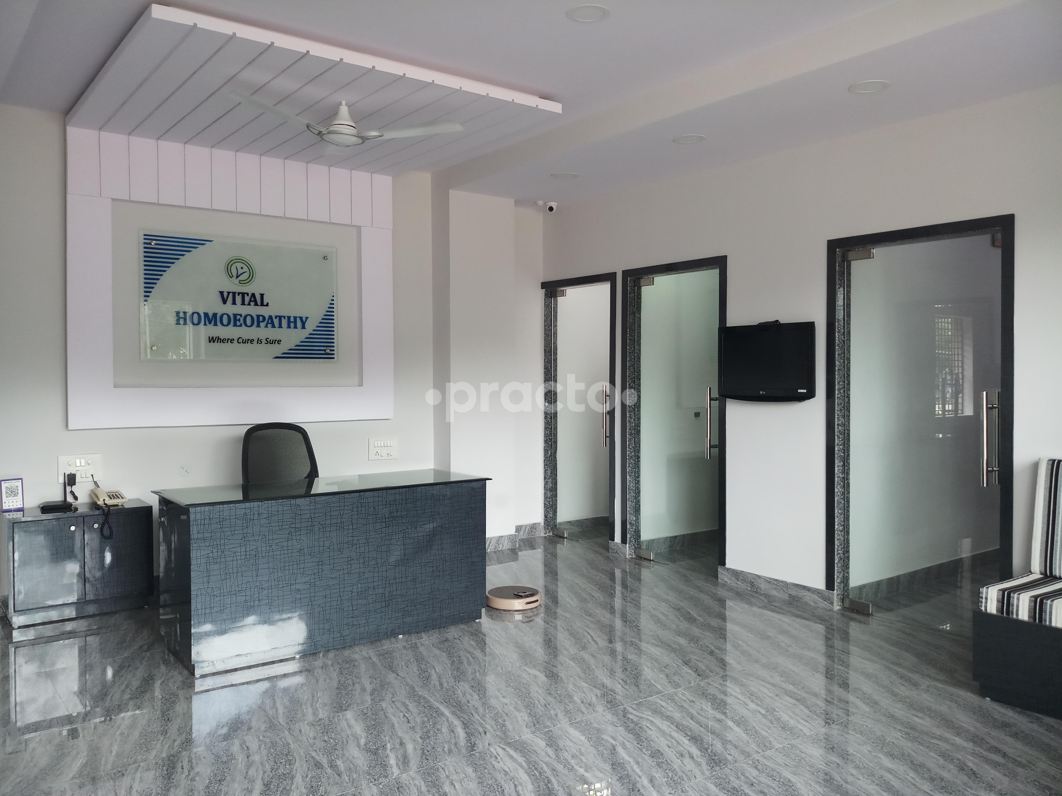 Waiting Area at Vital Homoeopathy Ram Nagar Hyderabad