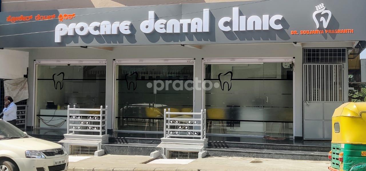 Reception Area at Procare Dental Clinic Nagarbhavi Bangalore