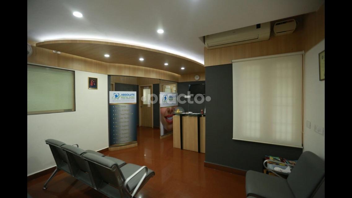 Waiting Area at Absolute Dental Clinic & Facial Surgical Centre Nungambakkam Chennai