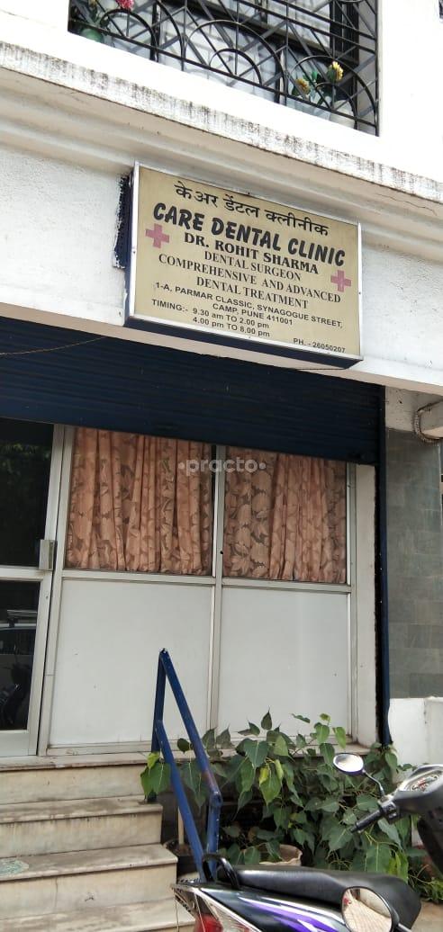 Entrance at Care Dental Clinic Camp Pune