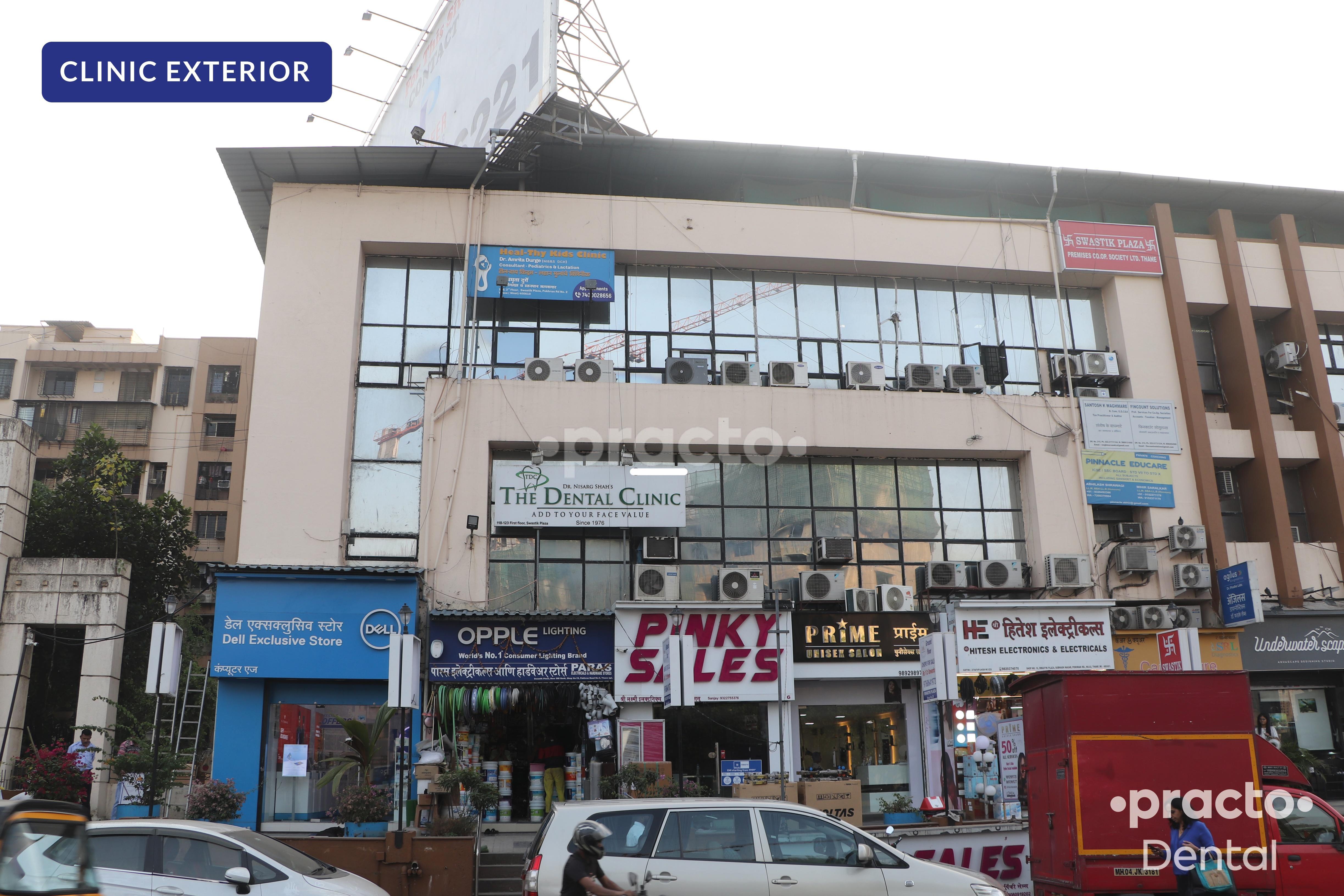 Outer Facade at Dr. Nisarg Shah's The Dental Clinic Thane West Thane