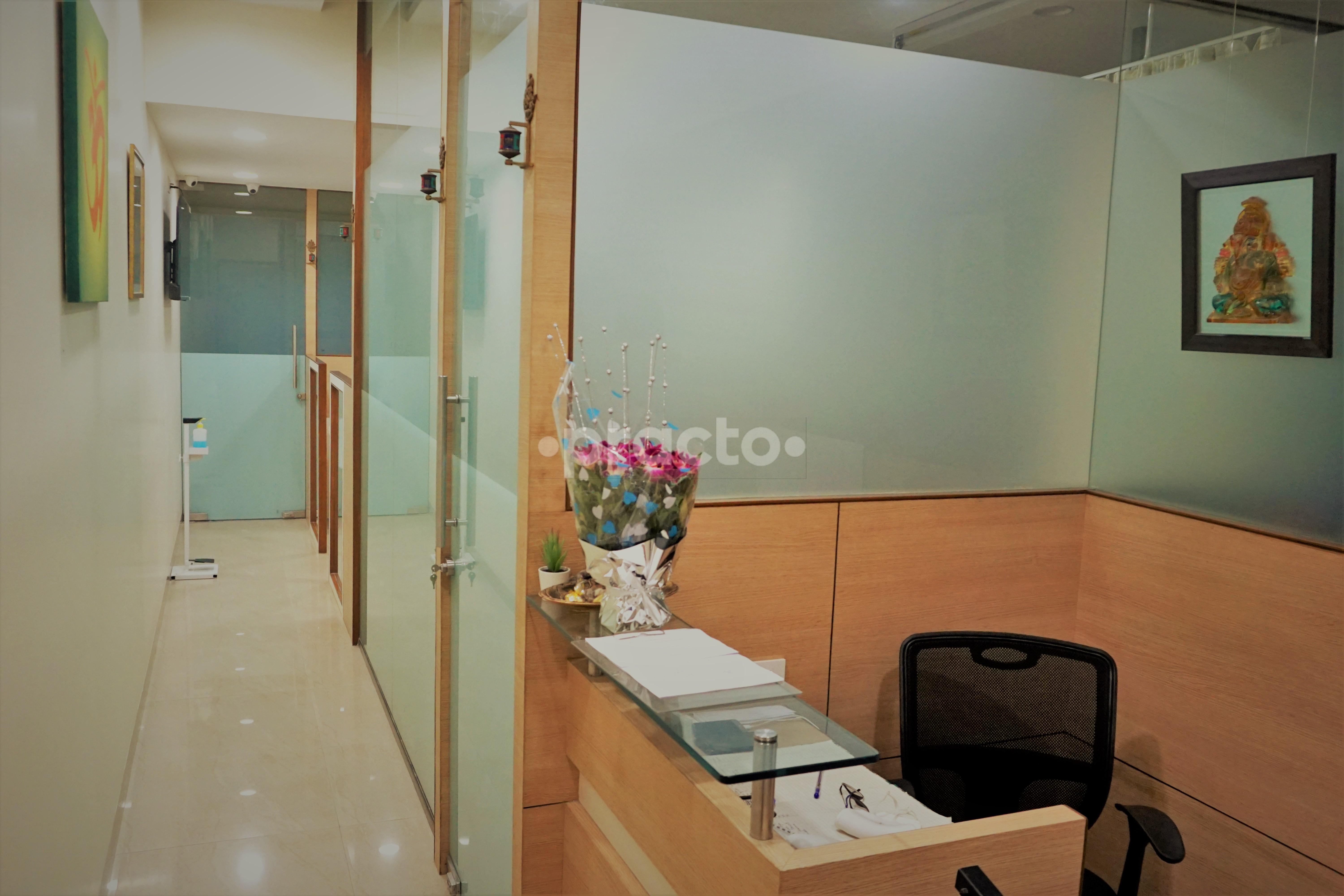 Reception Area at SonoVu at Harmony Clinic Bandra West Mumbai