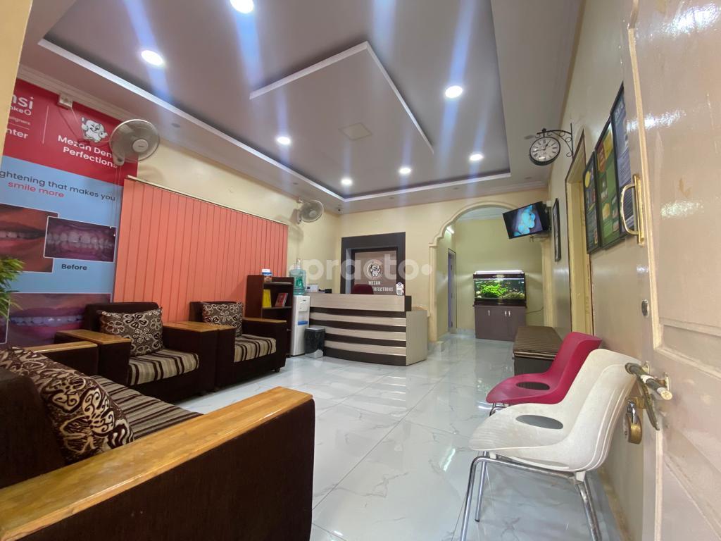 Reception Area at Mezan Dental Clinic RT Nagar Bangalore