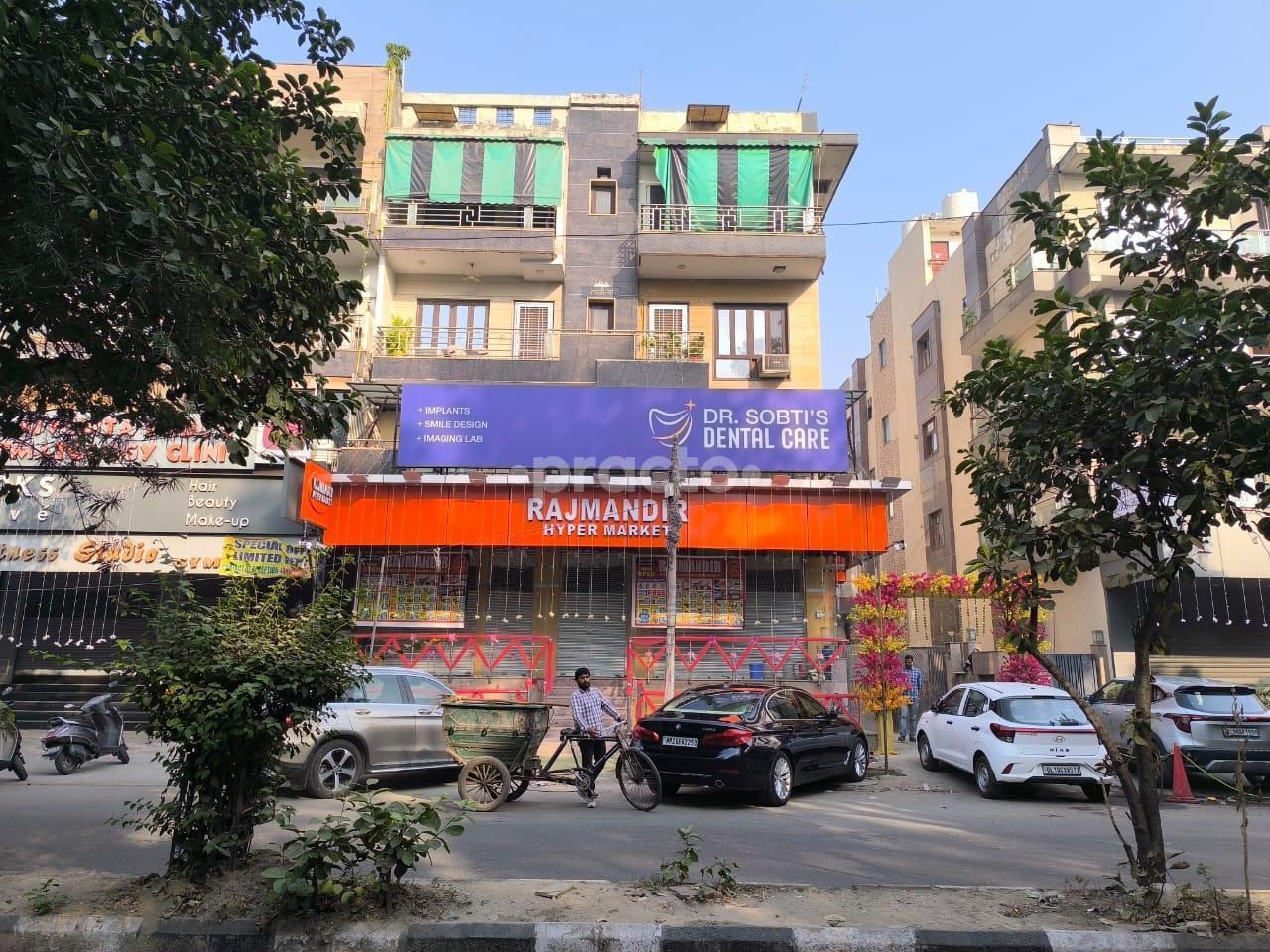 Outside Building at DR SOBTI’S DENTAL CARE Rajouri Garden Delhi