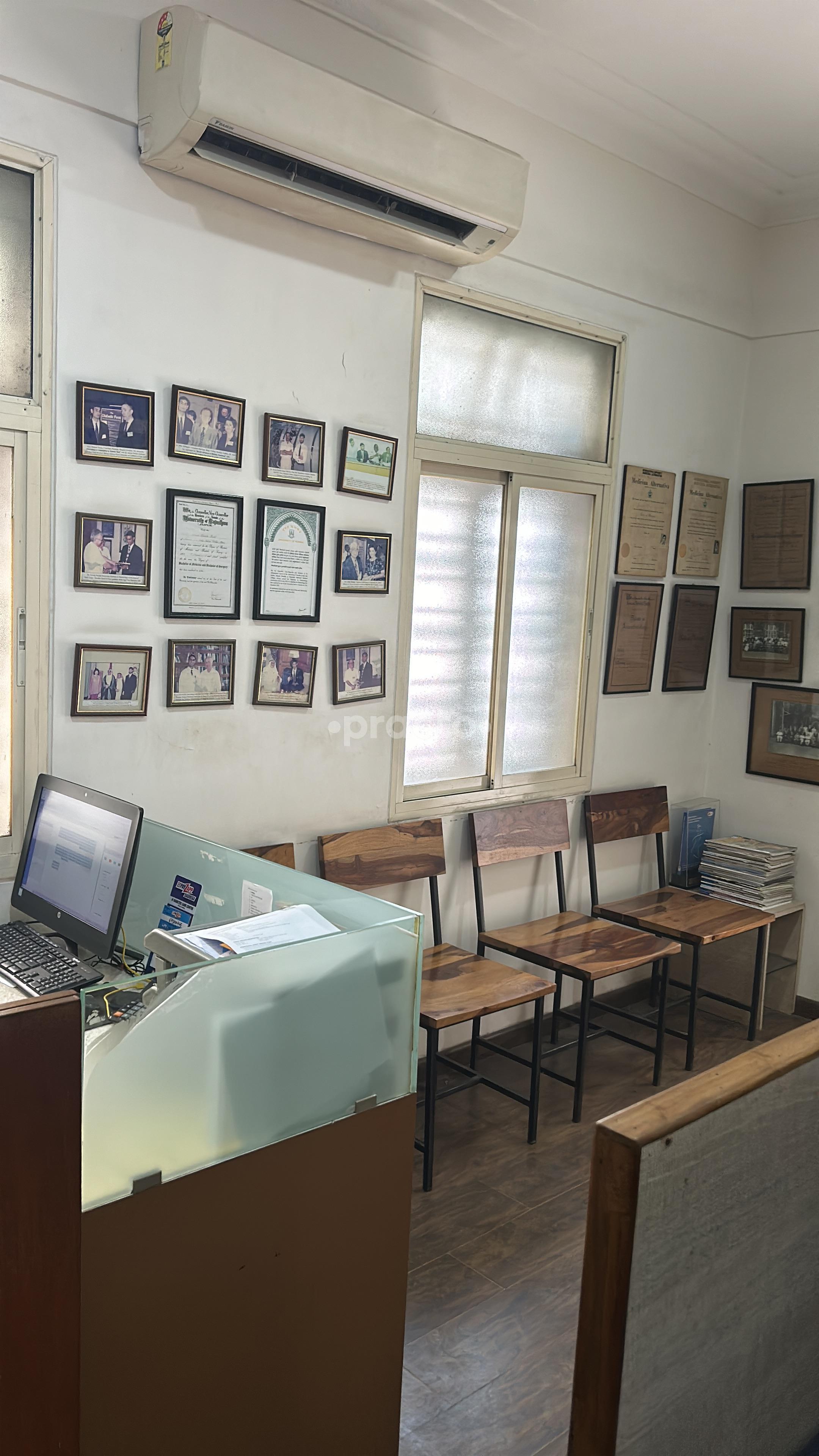 Reception Area at SugarDoctor Medicare Colaba Mumbai