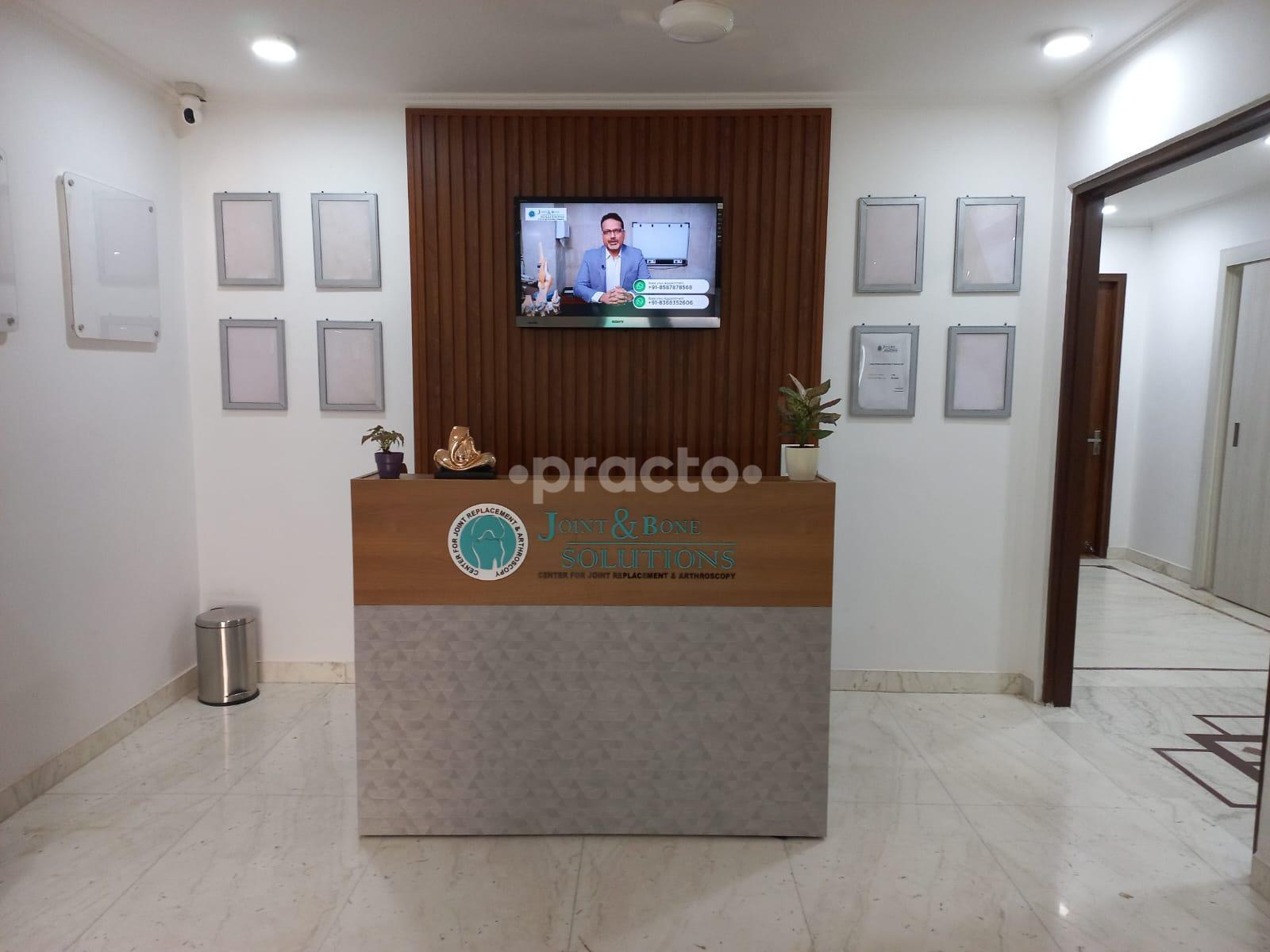 Reception Area at Joint And Bone Solutions Hauz Khas Delhi