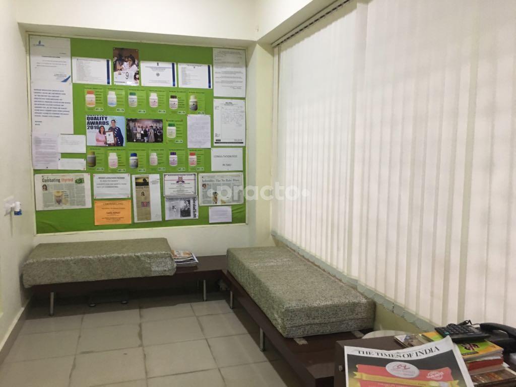 Waiting Area at Nutriline - The Wellness Centre Banjara Hills Hyderabad