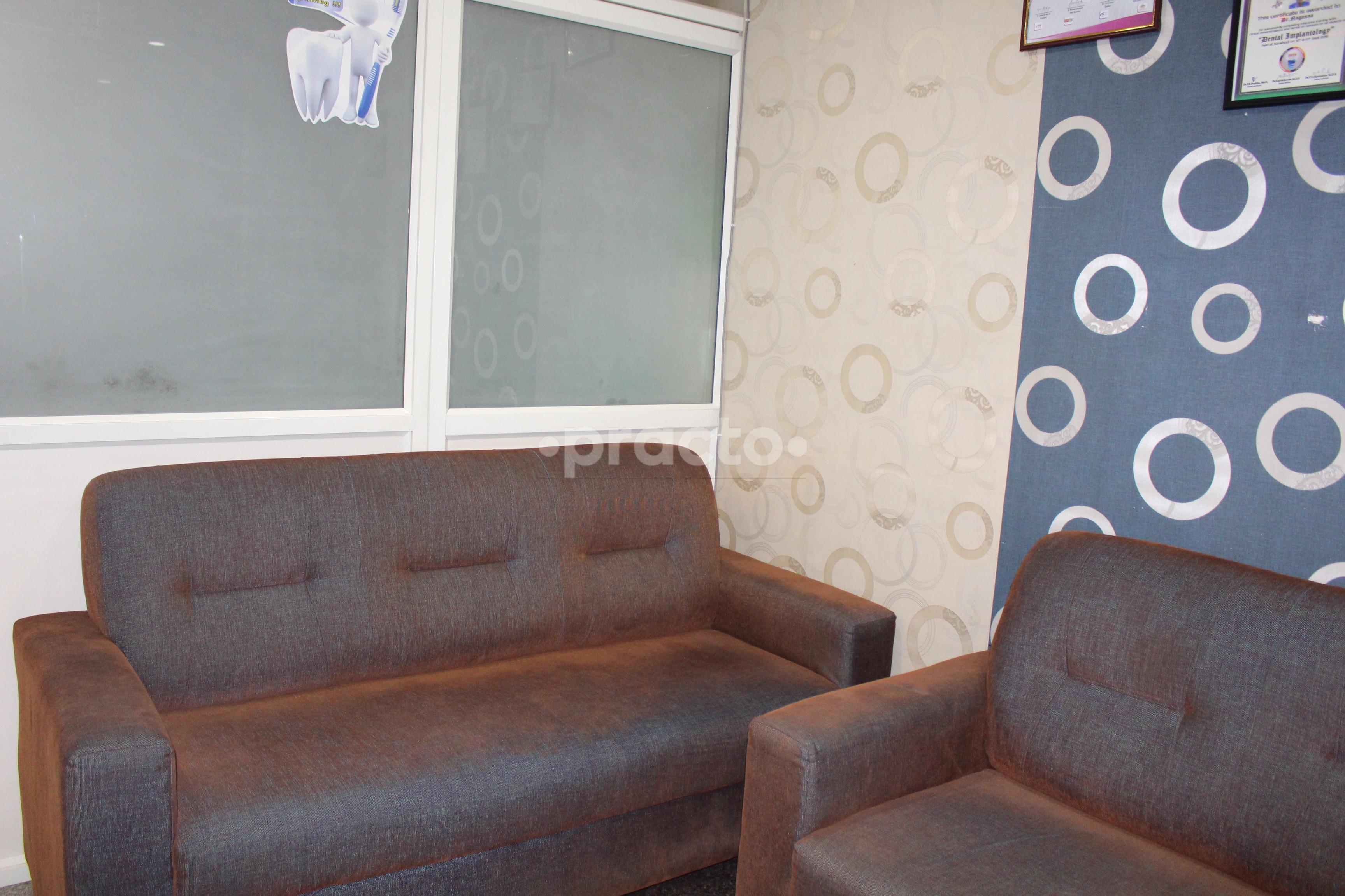 Reception at Nagu Dental Clinic Chandra Layout Bangalore