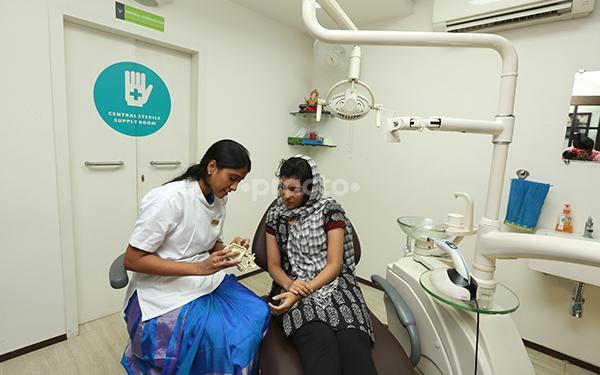 Consultation Room at Moorthy Dental Clinic Ellis Nagar Madurai