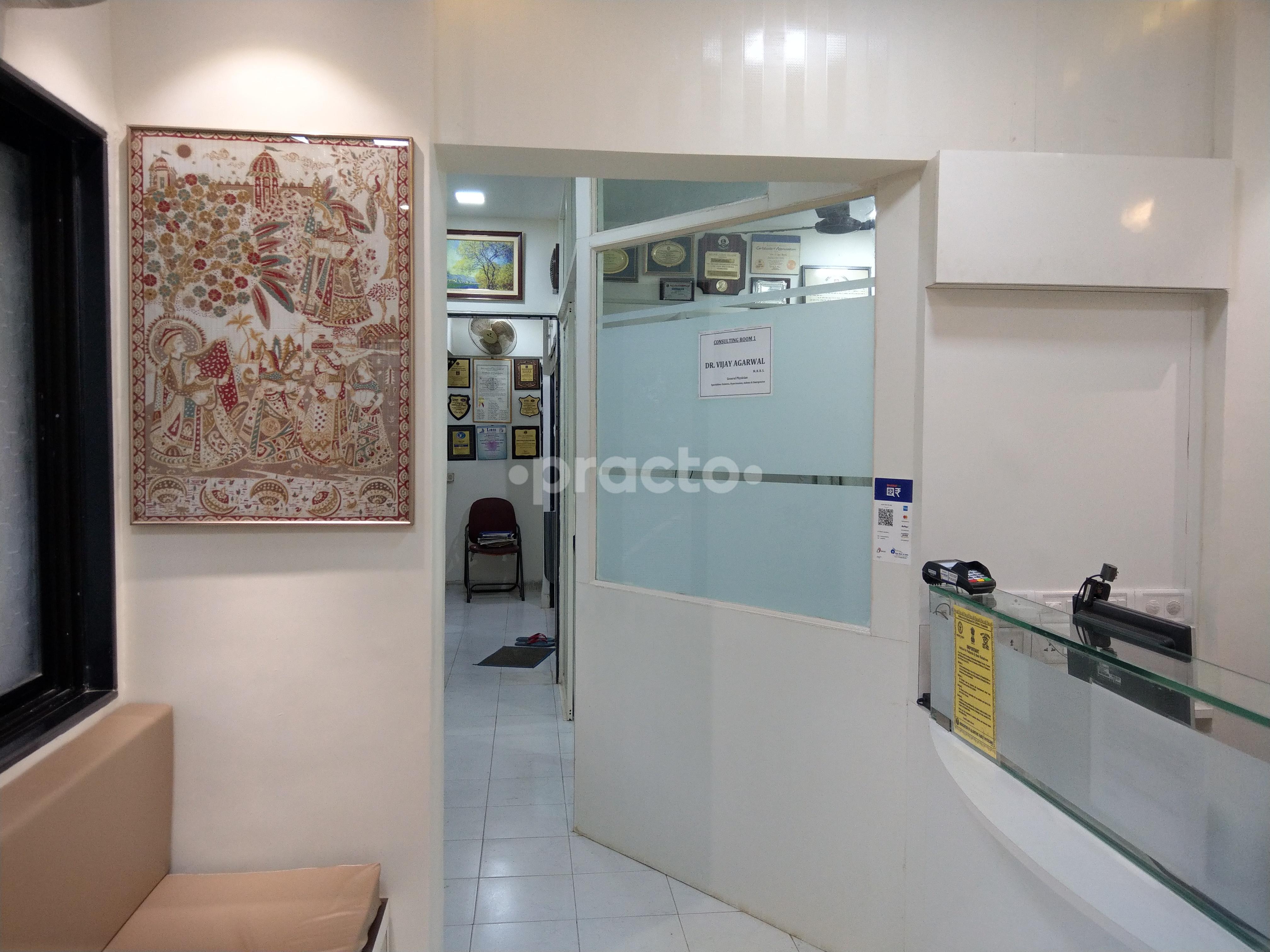 Waiting Area at London Dental Clinic Kandivali East Mumbai