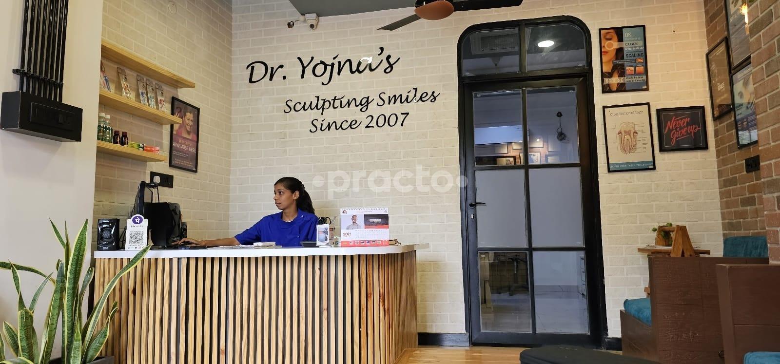 Reception Area at Dr. Yojna's Dental Clinic Digital Smile Design and  Implant Centre Vaishali Nagar Jaipur