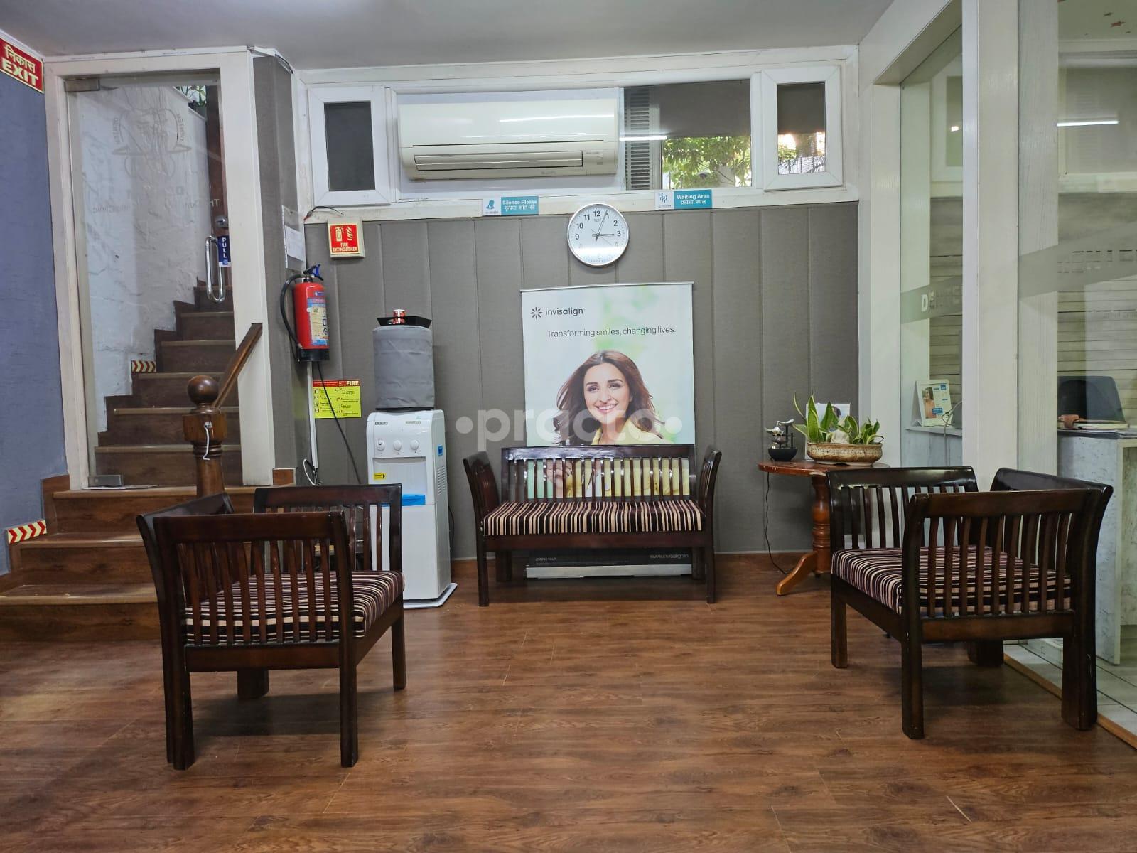Waiting Area at Dentem The Dental & Orthodontic Clinic VV Vasant Vihar Delhi