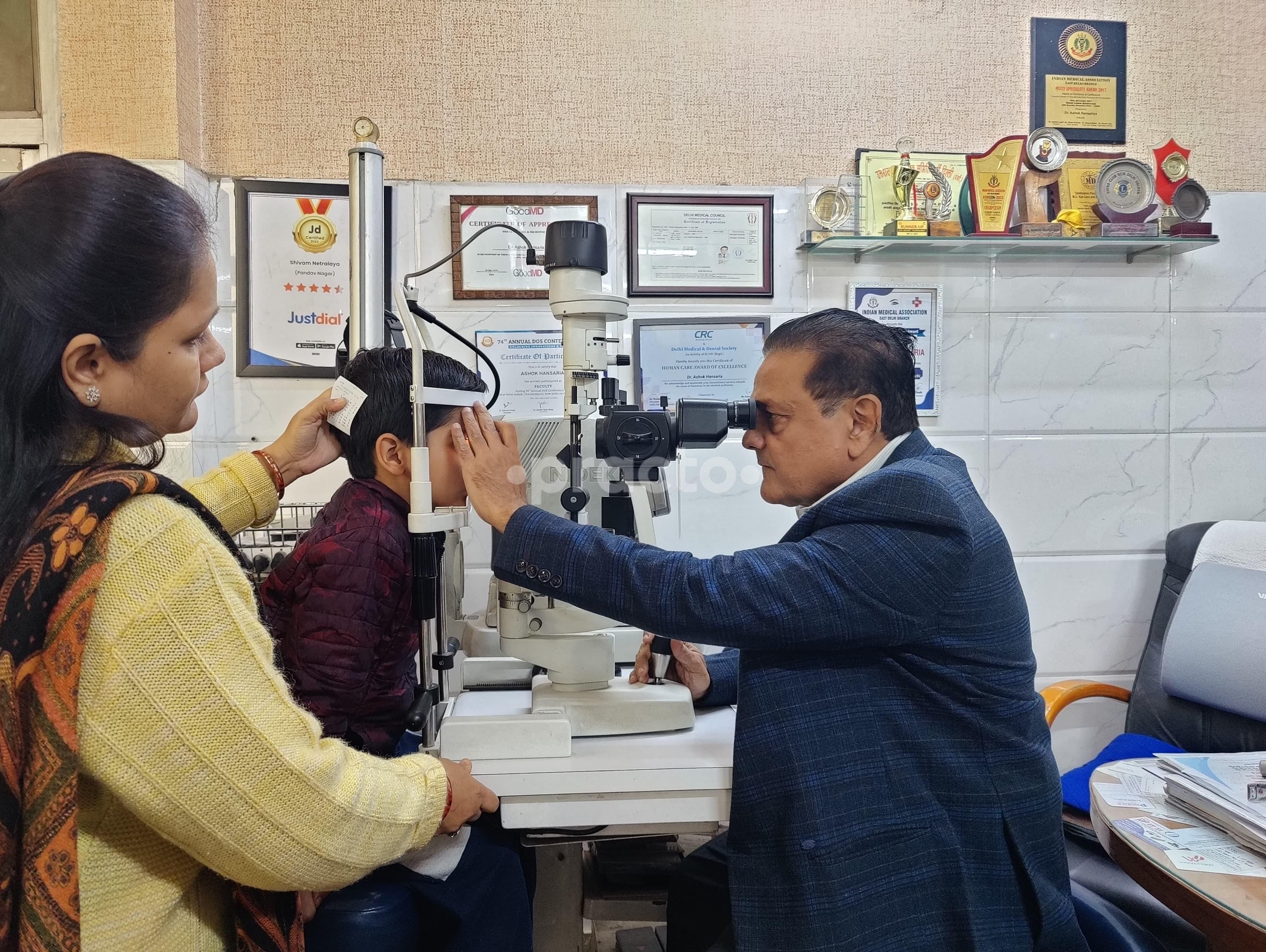 Consultation Room at Shivam Netralaya Pandav Nagar Delhi