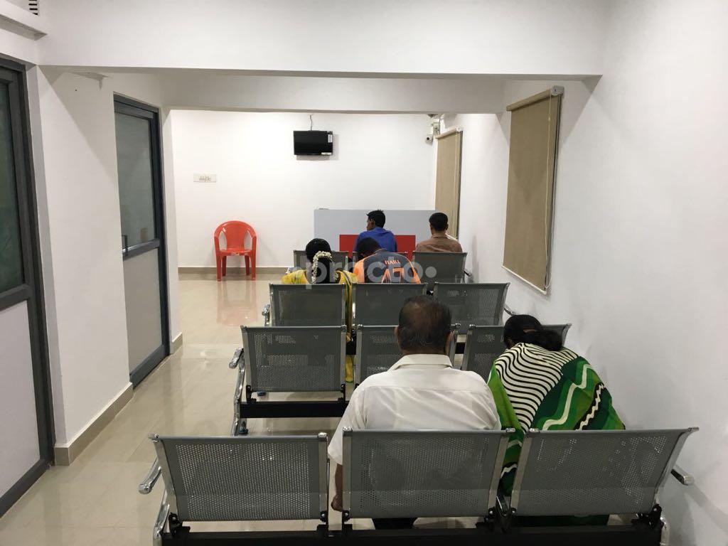 Waiting Area at SS Spine and Ortho Clinic Mogappair Chennai