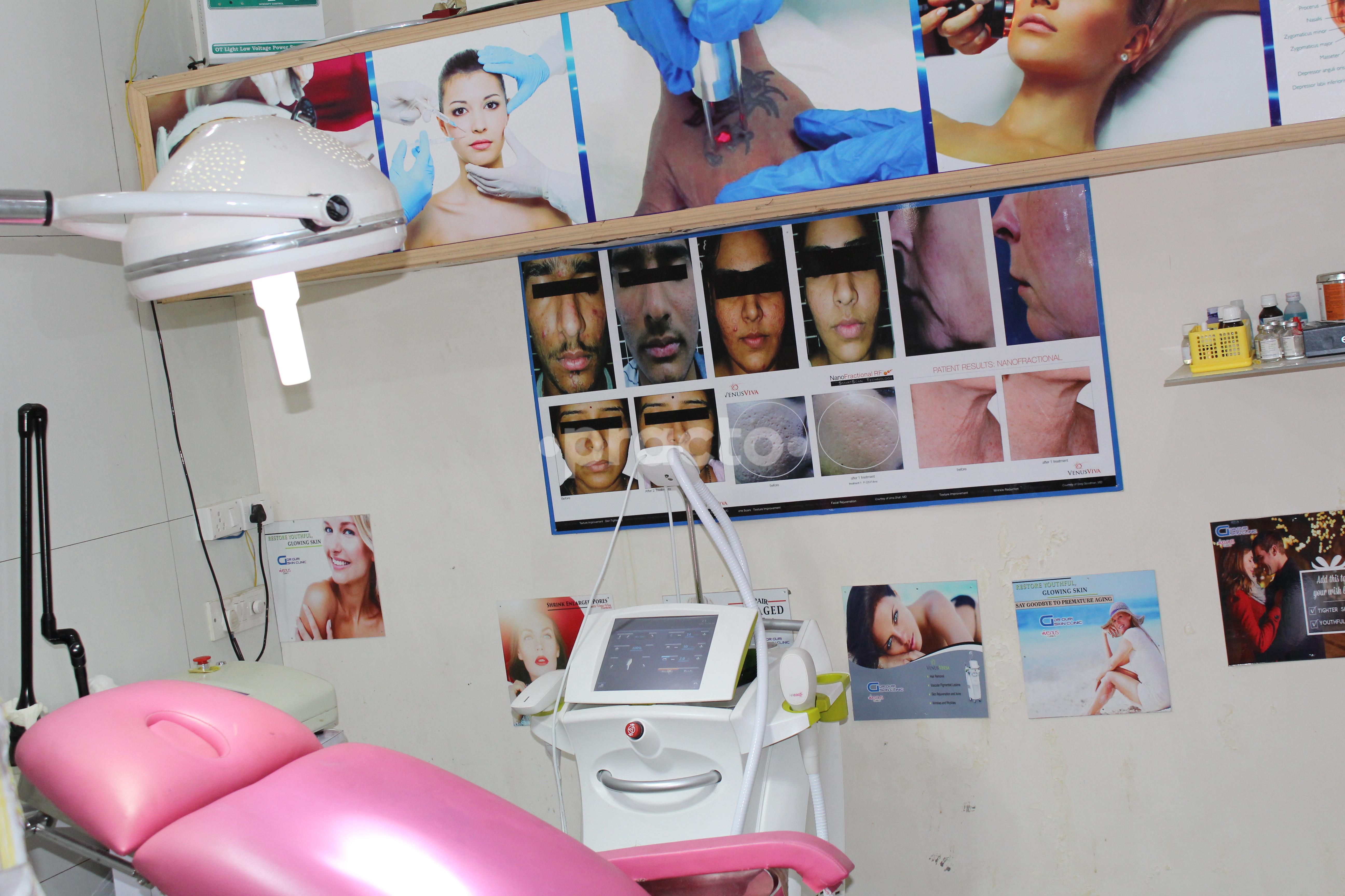 Services at Guri Skin Clinic & Laser Centre DLF Phase IV Gurgaon