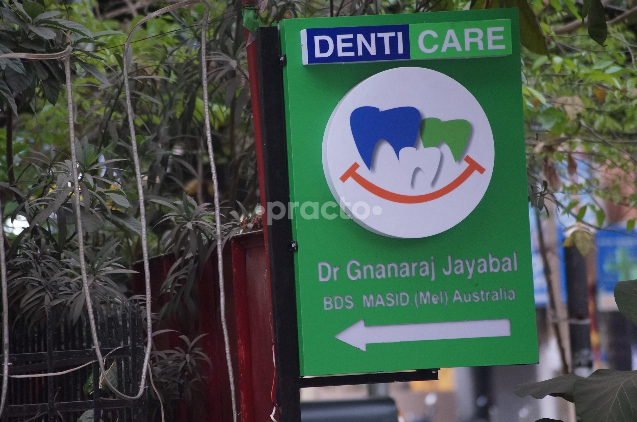 Outside Area at Denti Care Dental & Implant Clinic Mogappair East Chennai
