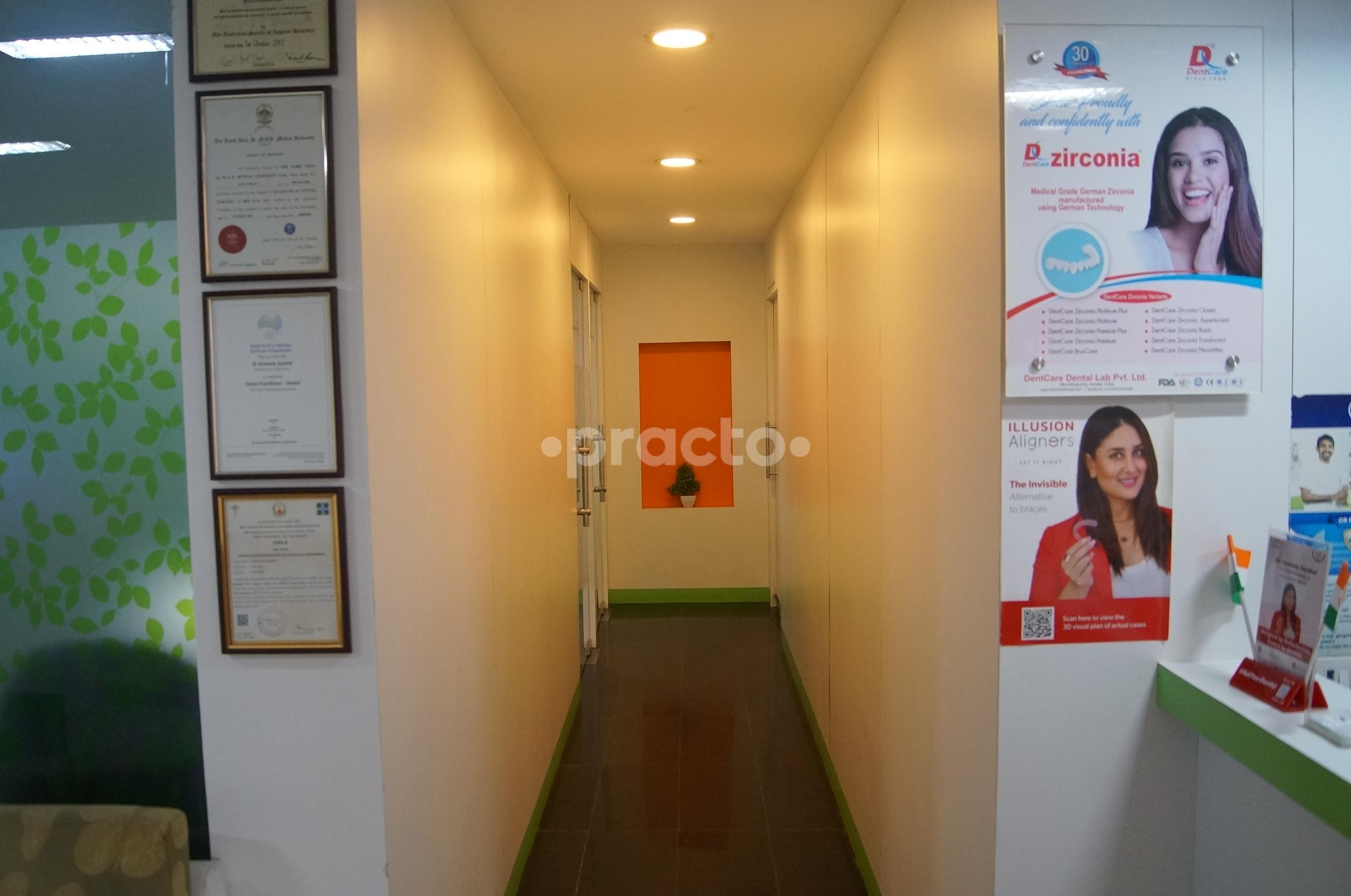 Entrance at Denti Care Dental & Implant Clinic Mogappair East Chennai