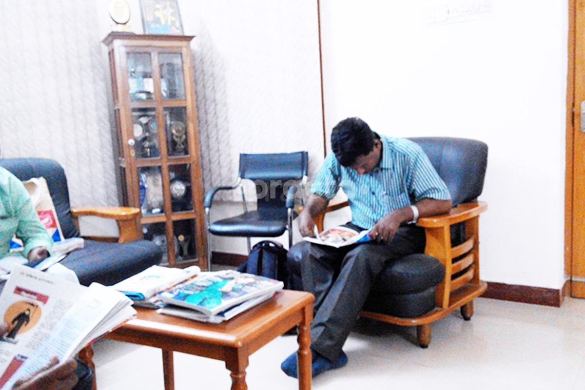 Waiting Area at Dr. Joy Thomas Clinic Mogappair West Chennai