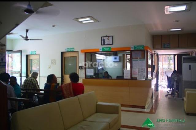 Reception at Apex Hospital Borivali West Mumbai