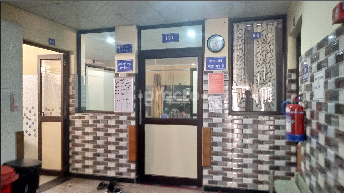 Waiting Area at Orthoplus Hospital Najafgarh Delhi