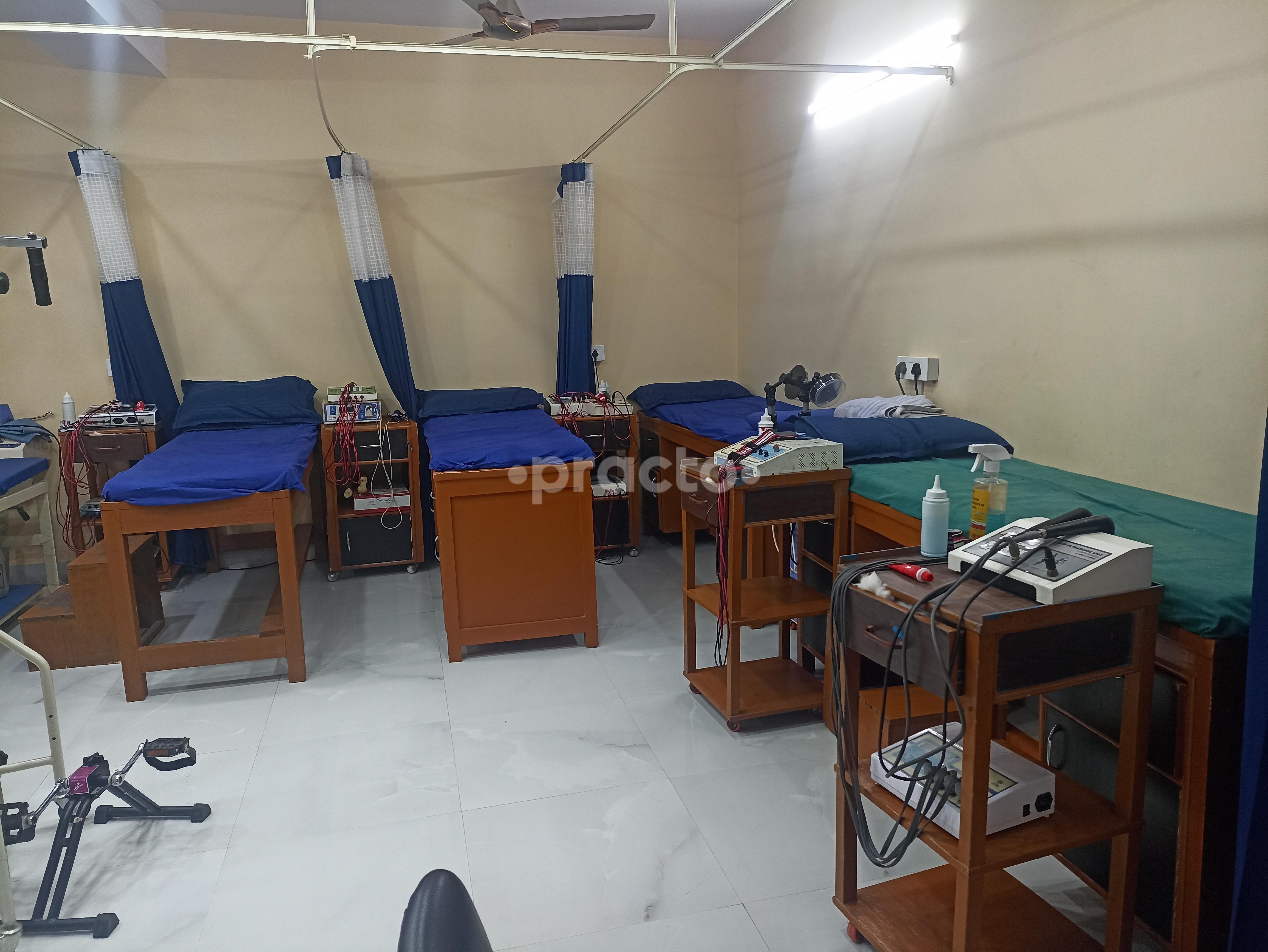 Equipment Area at Healing Hands Physiotherapy Clinic Dwarka Delhi