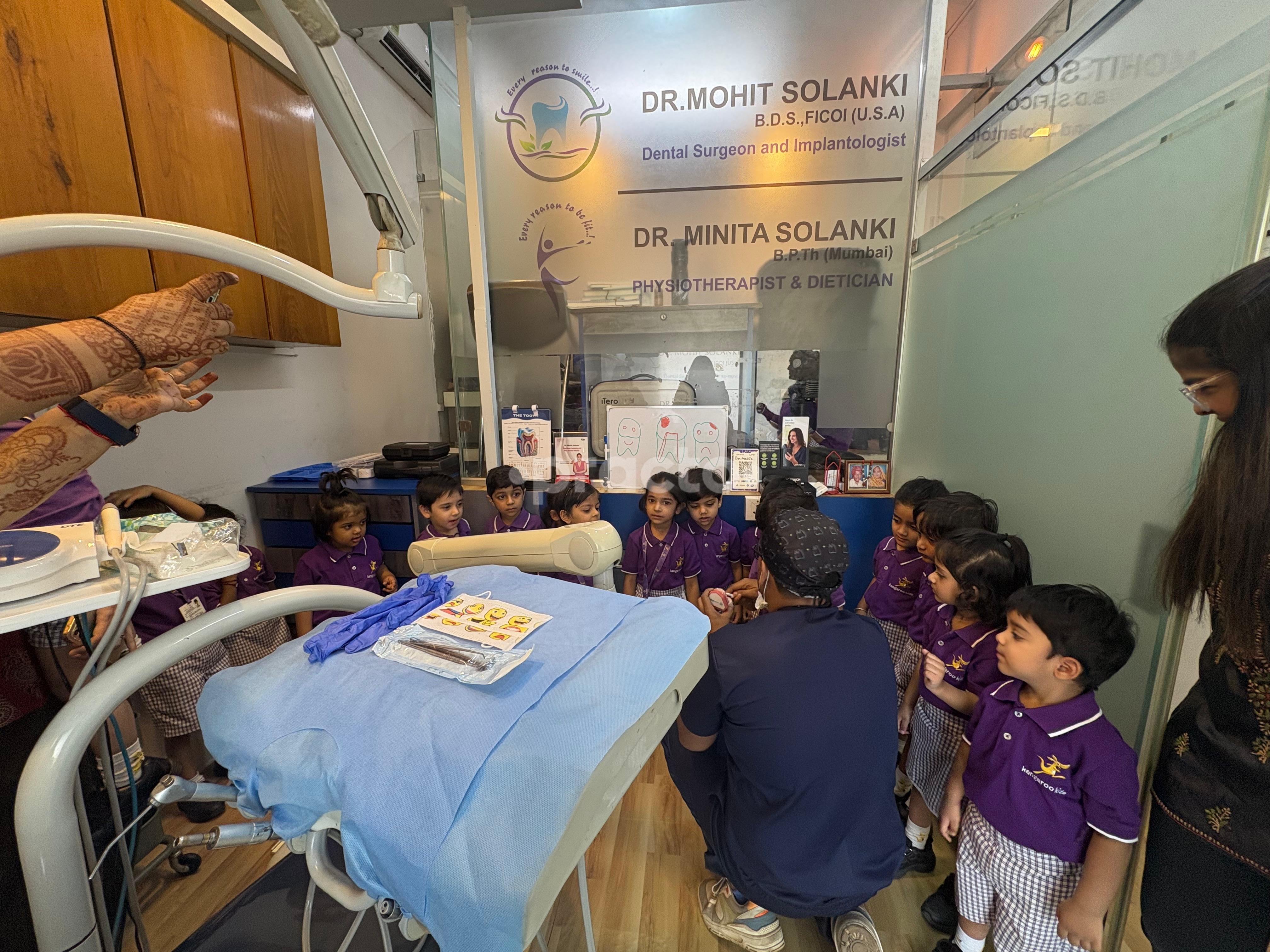 Reception Area at Navkar Dental Care And Implant Centre Andheri West Mumbai