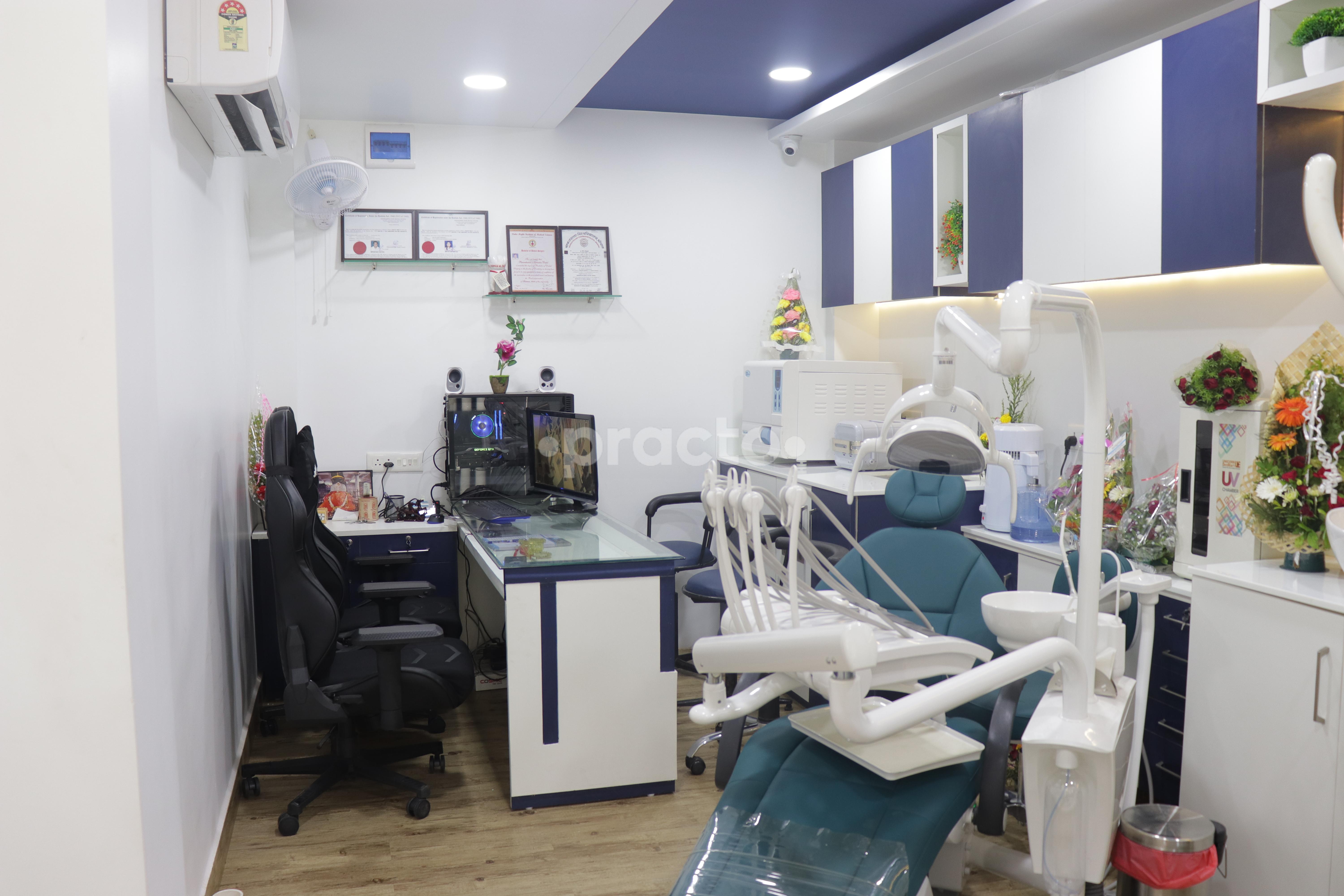 Consultation Room at Smile Dental Clinic Omkar Nagar Nagpur