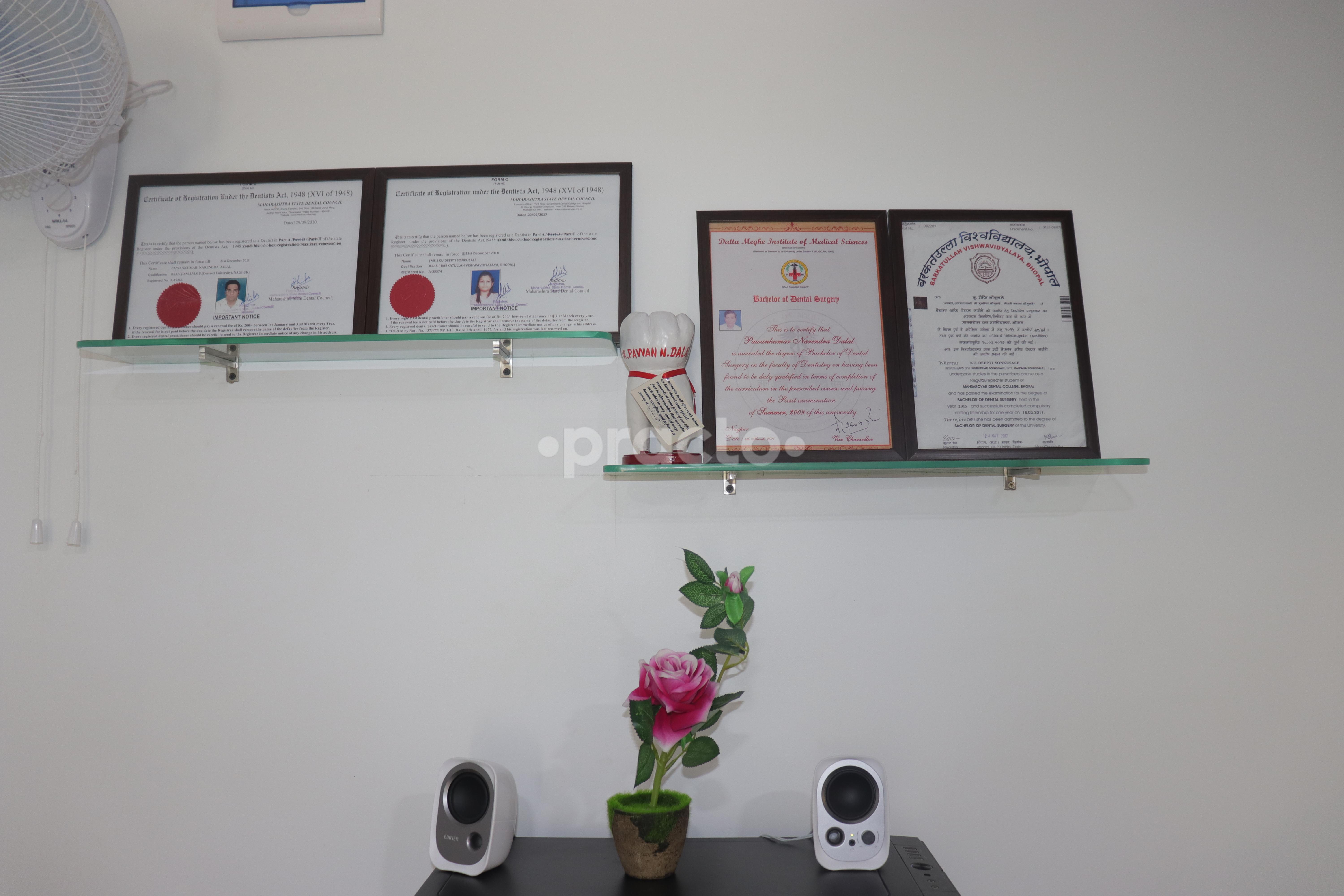 Consultation Room at Smile Dental Clinic Omkar Nagar Nagpur
