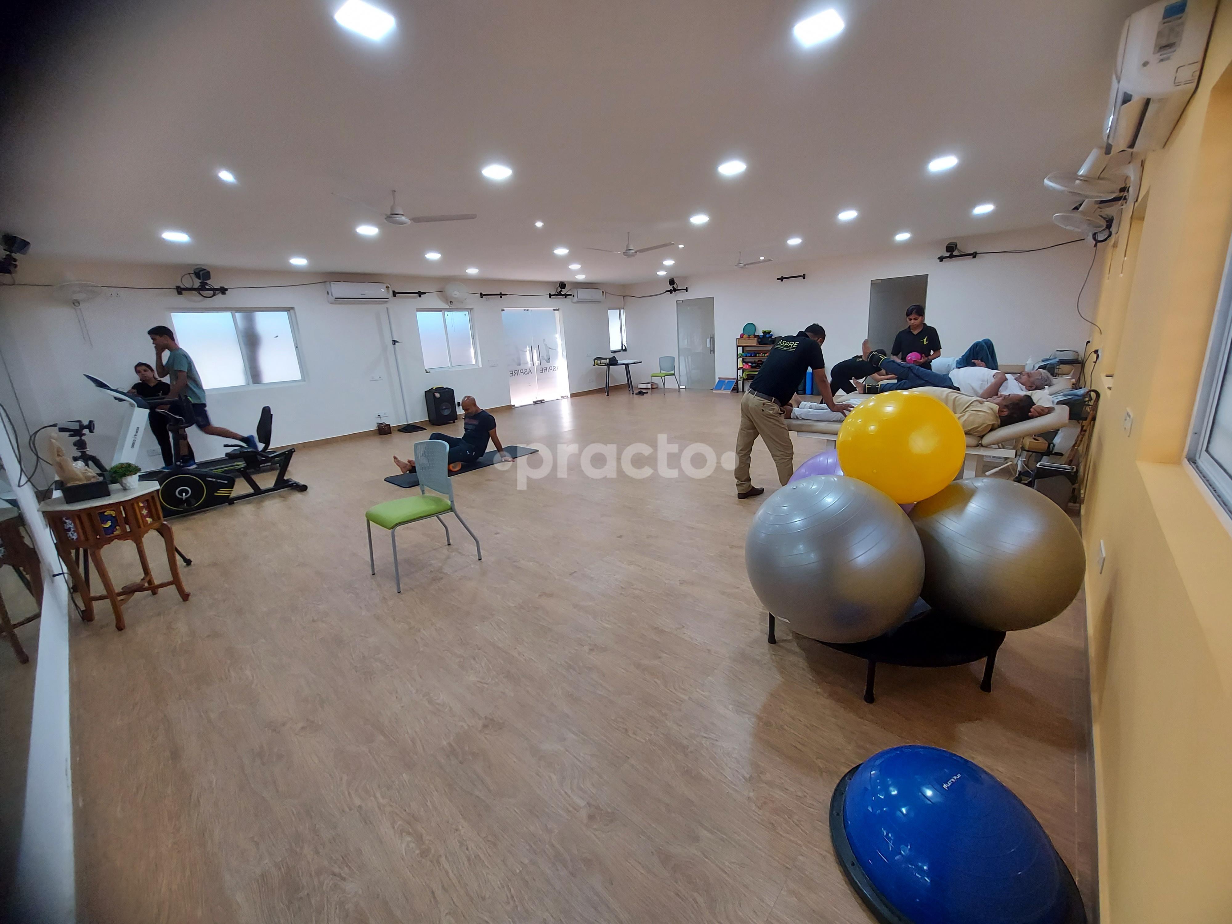 Exercise Area 1 at Chiranjiv Physio & Wellness Clinic Palam Vihar Gurgaon