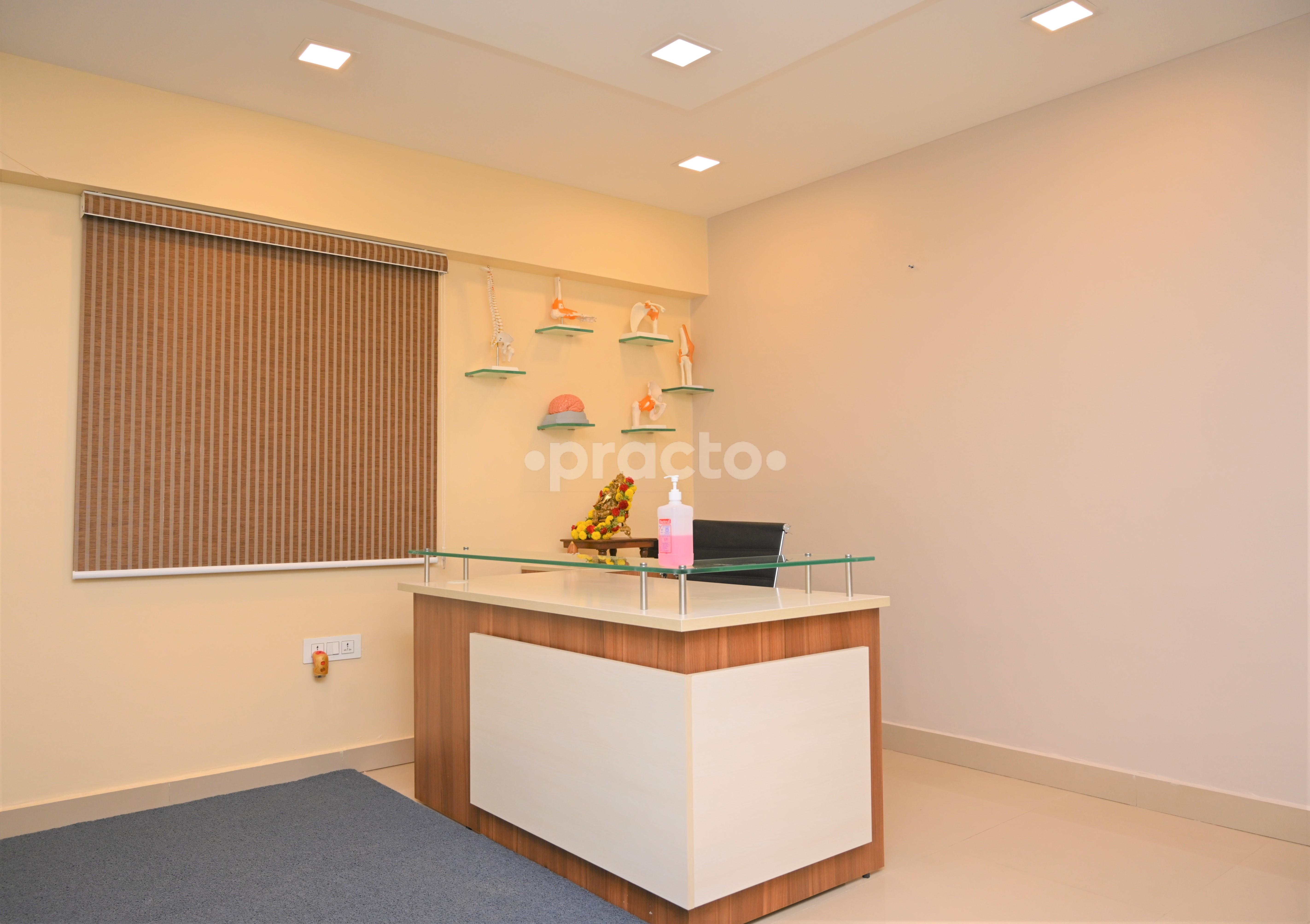 Reception Area at Ishas Physiotherapy and Spine Care Clinic Jayanagar Bangalore