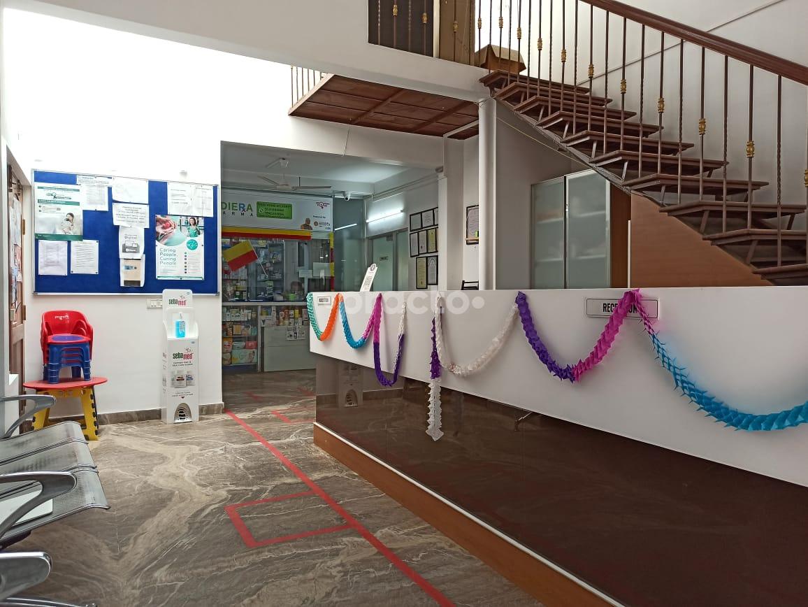 Reception Area at The Children's Clinic Marathahalli Bangalore