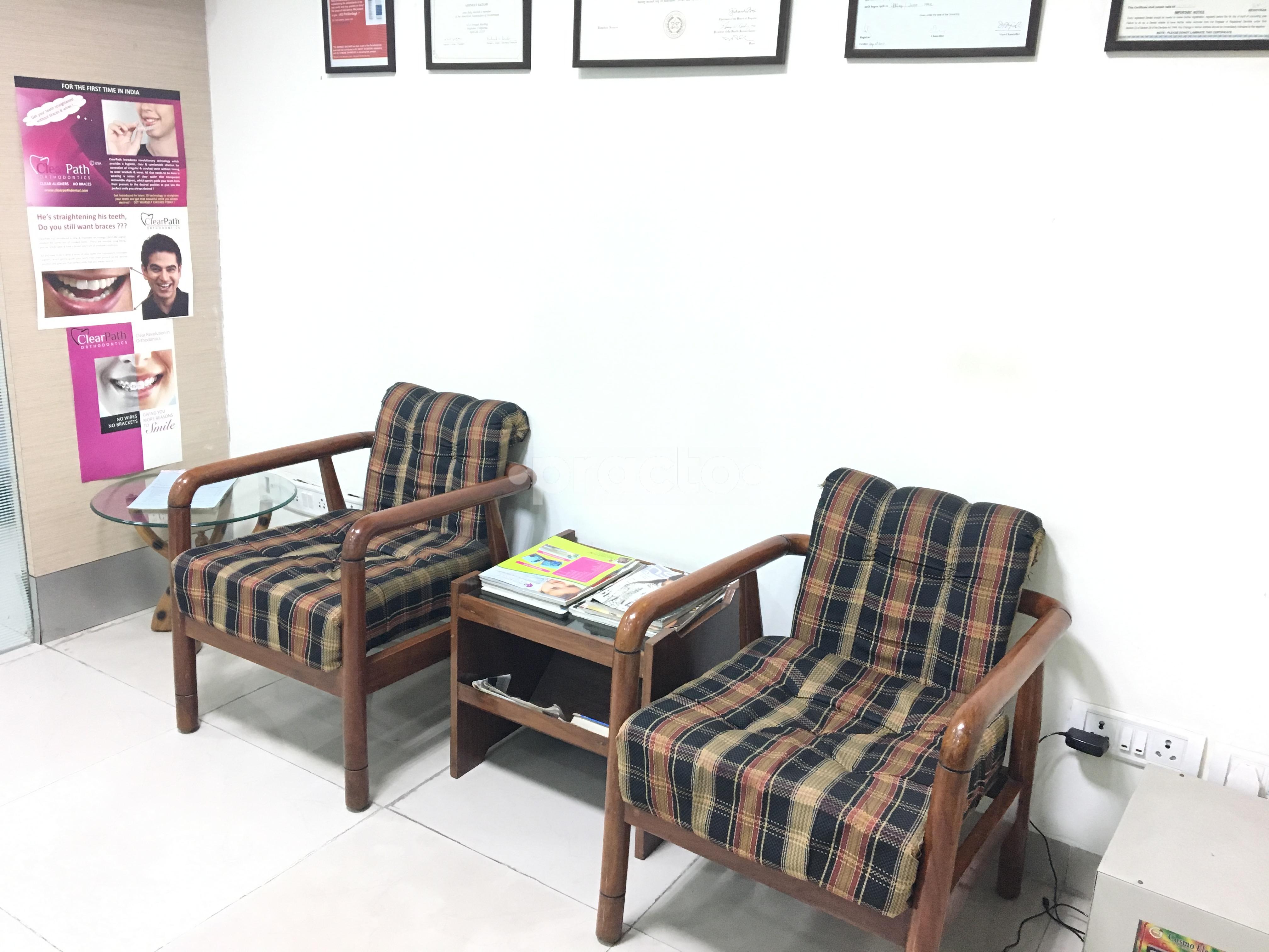 Waiting Area at AB Dental Care Gurgaon Sector 49 Gurgaon