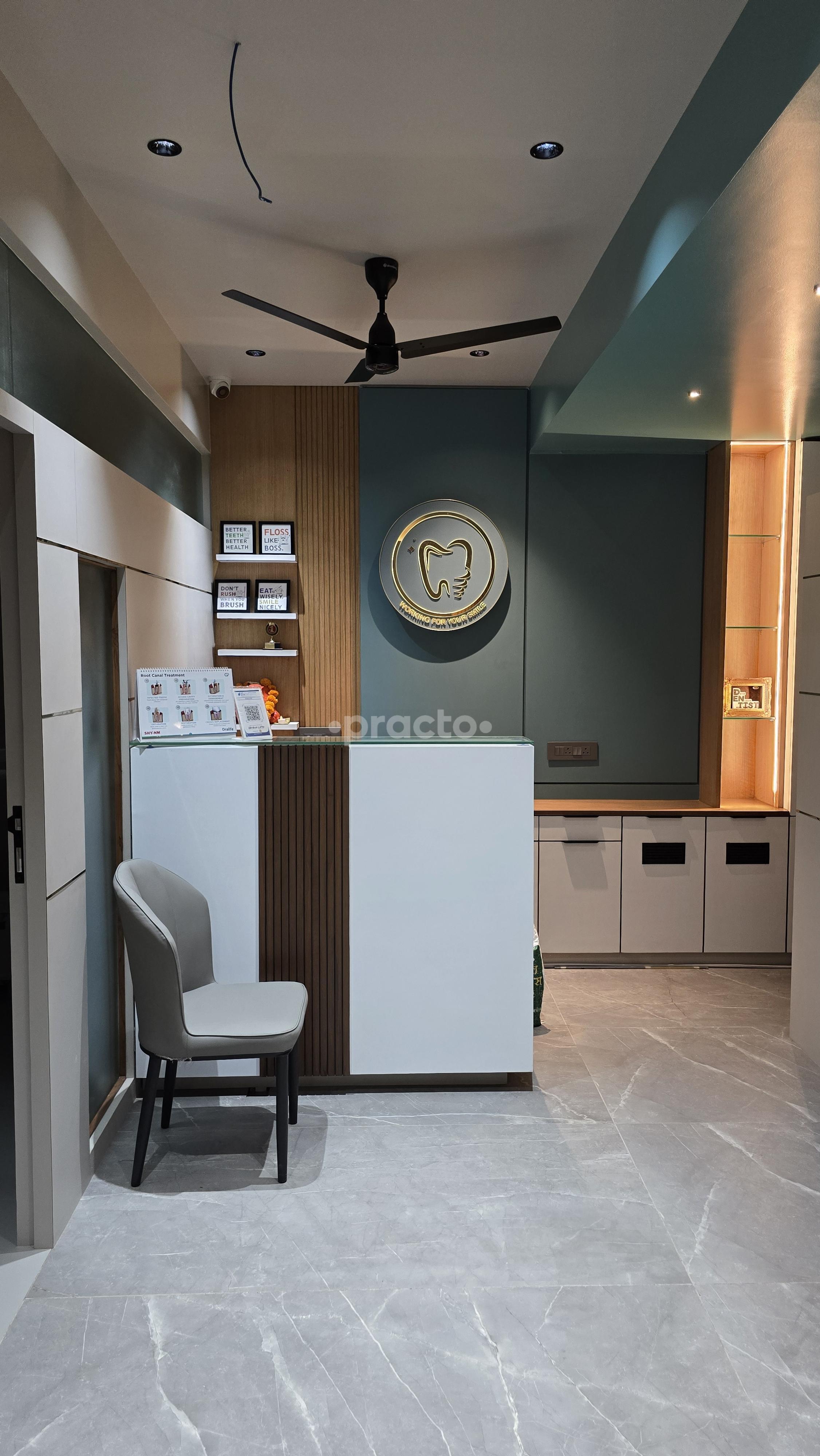 Waiting Area at Dr.Mukta Sane Dental clinic Bibvewadi Pune