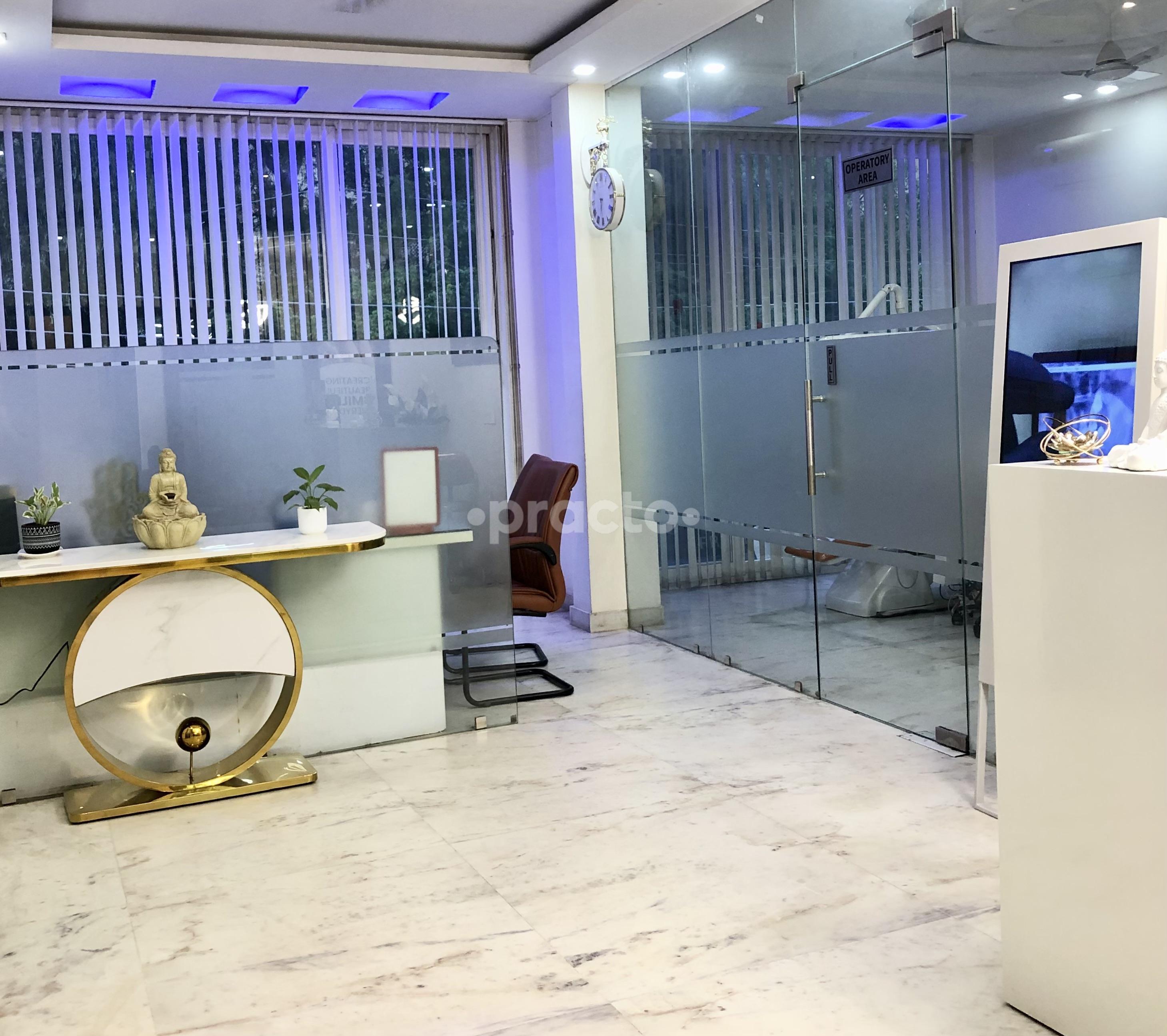 Reception Area at Signature Smiles Implants And Dental Clinic Gurgaon Sector 56 Gurgaon