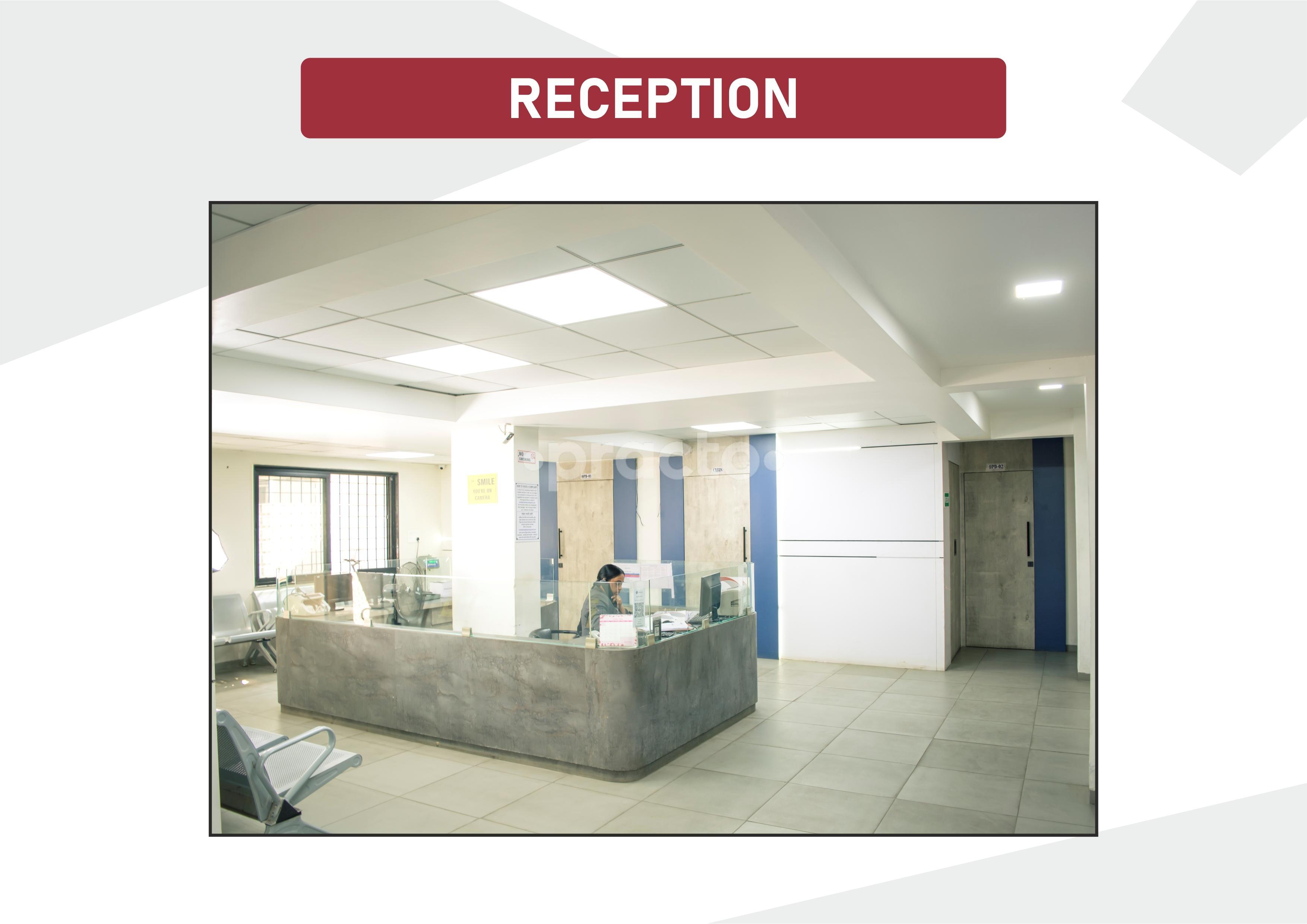 Reception Area at Remedy Hospital Hadapsar Pune