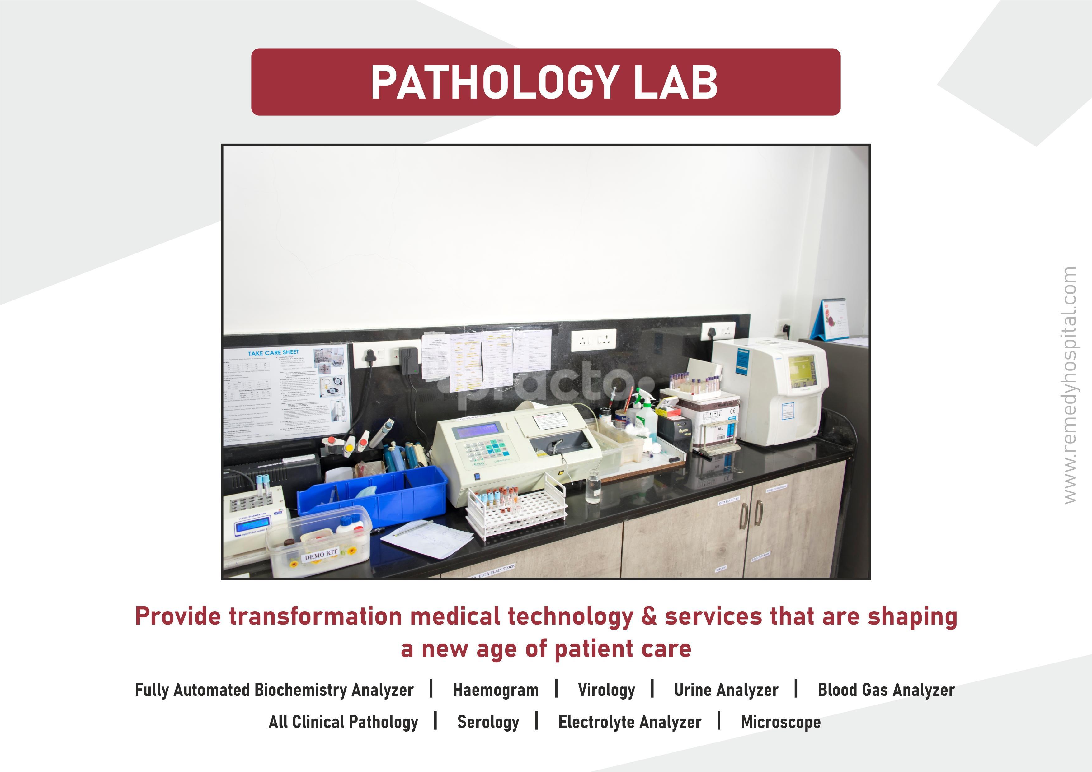 Pathologist's Photo at Remedy Hospital Hadapsar Pune