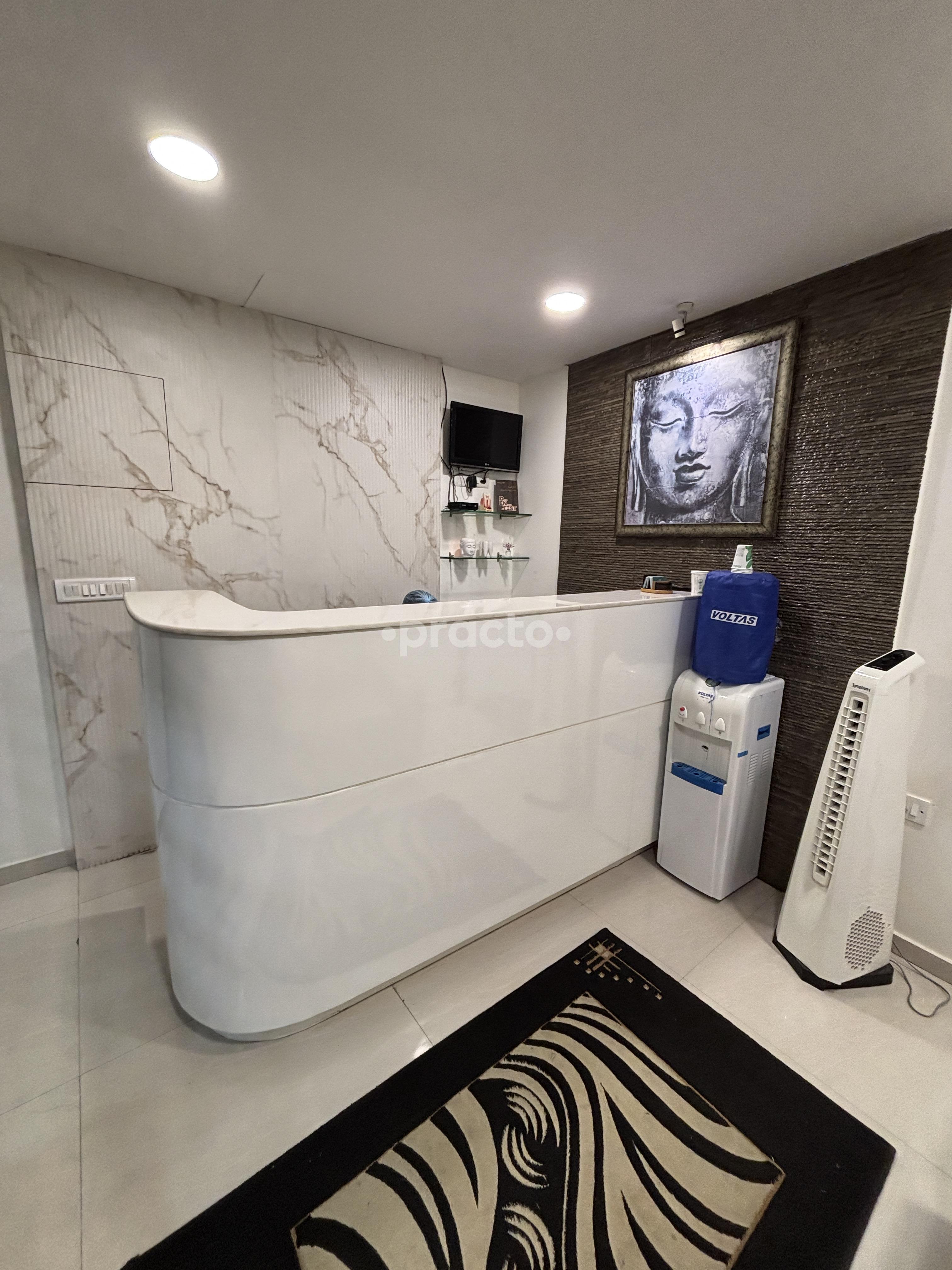 Reception Area at Smile with Us Kilpauk Chennai