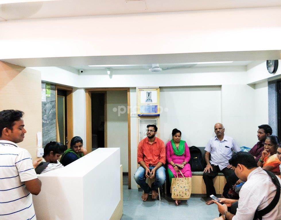 Waiting Area at Megha Surgical Hospital Malad East Mumbai