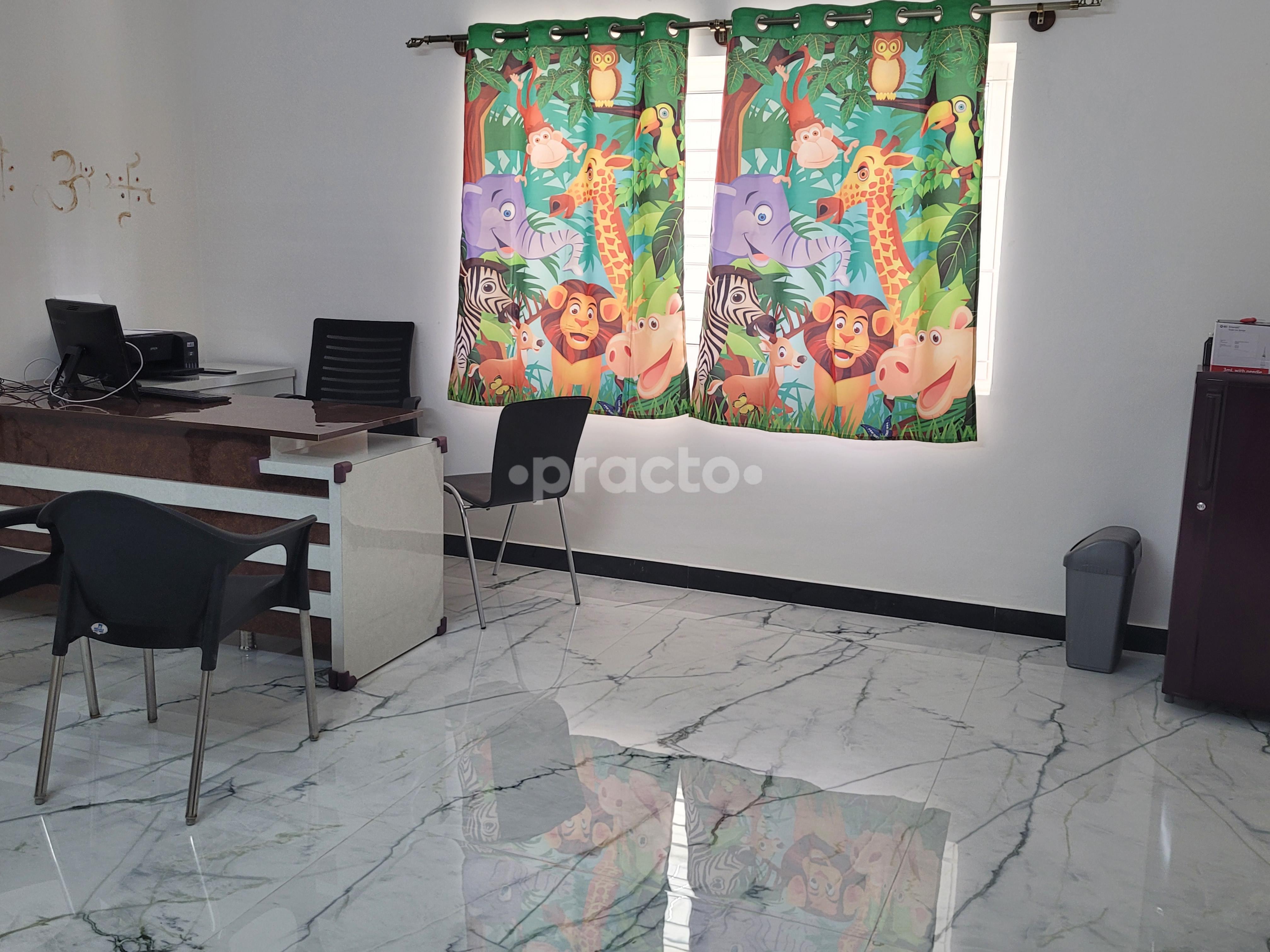 Reception Area at Nisarga Kids Clinic Singanayakanahalli Bangalore