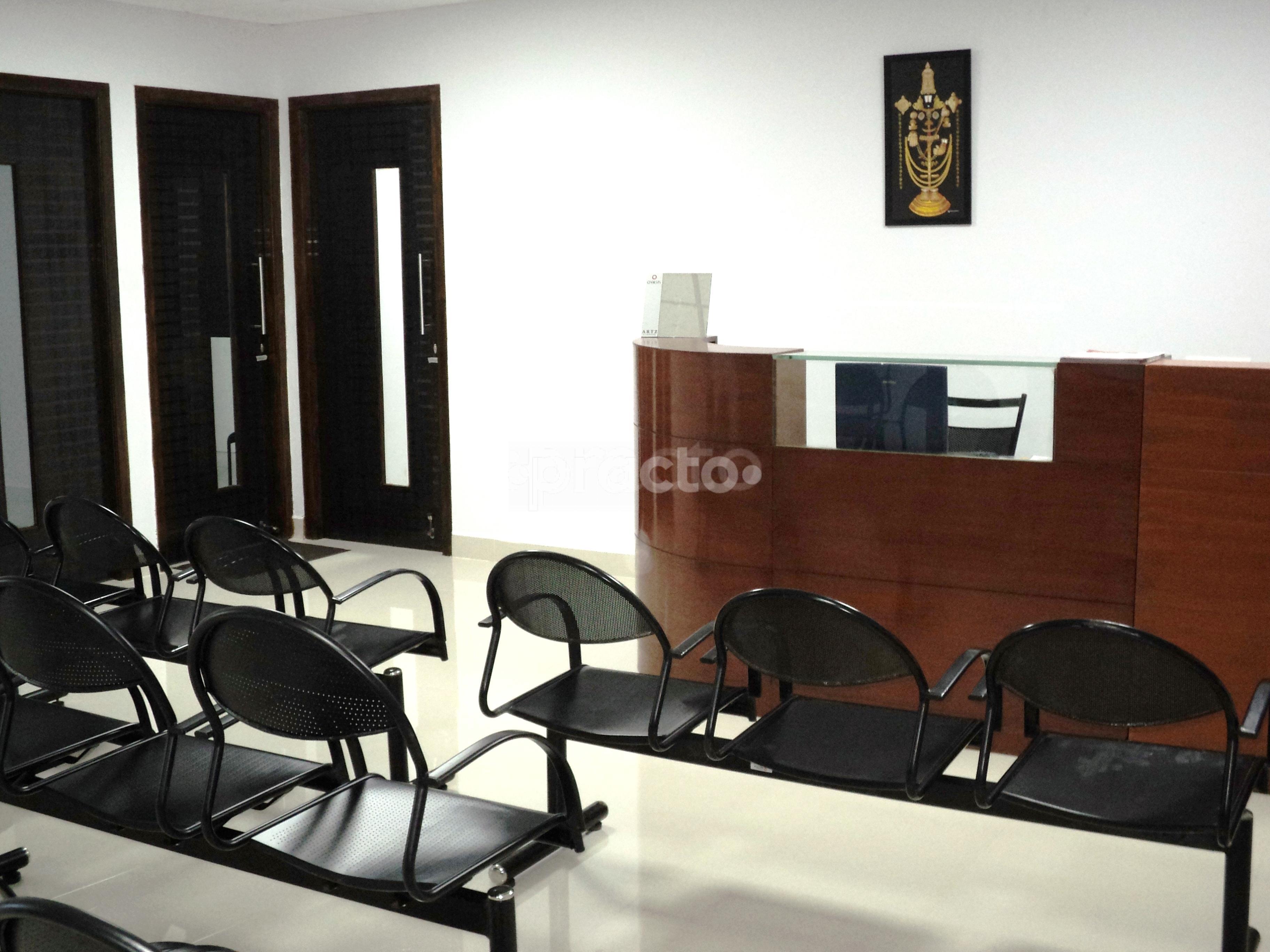 Waiting Area at Centre For Eye & Health Care Pvt. Ltd. OMR Road Chennai