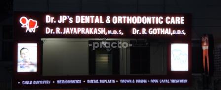 Entrance at Dr.JP's Dental & Orthodontic Care Perambur Chennai