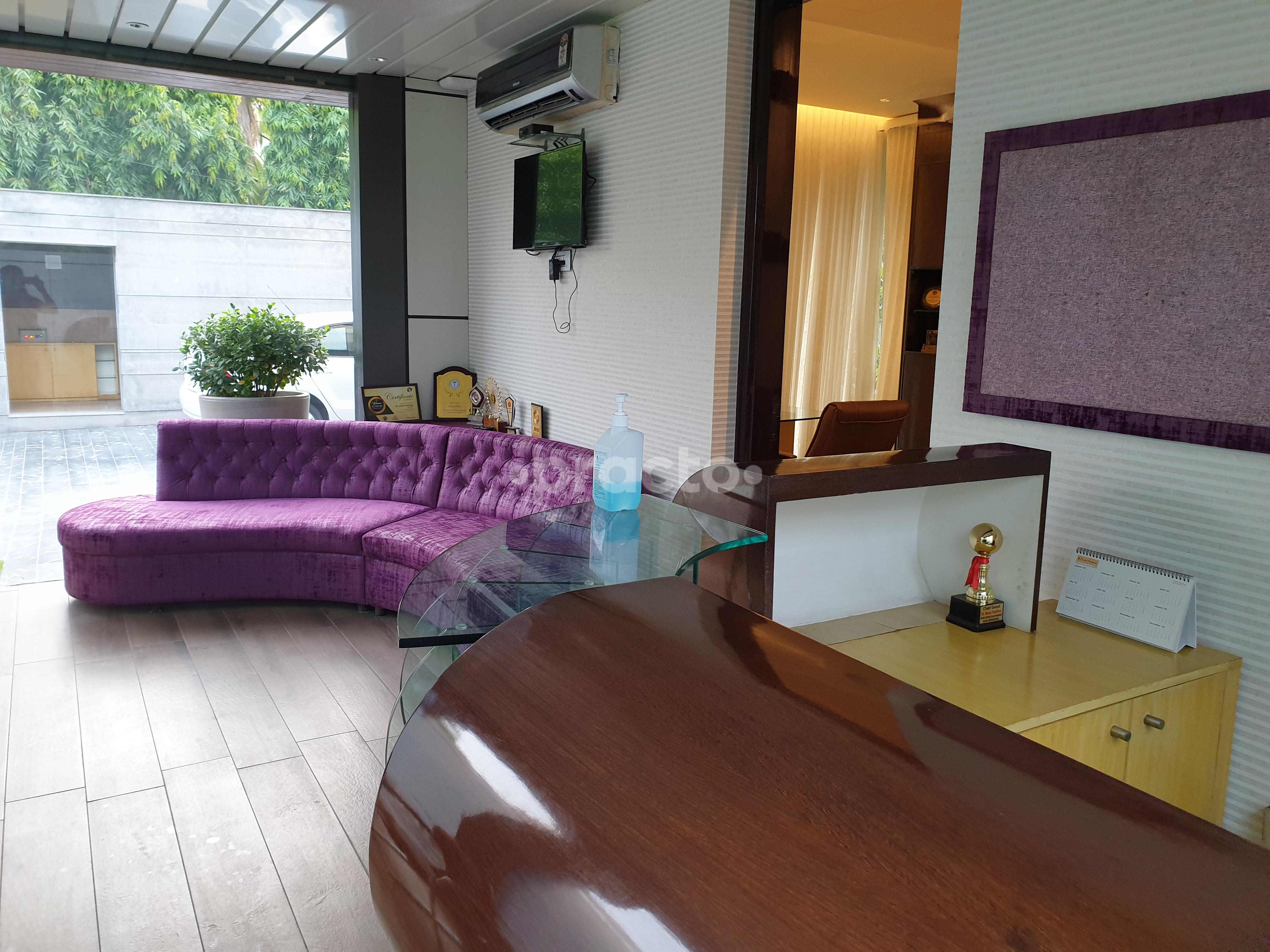 Reception Area at Gynae Care And Cure Clinic Sector 27 Chandigarh