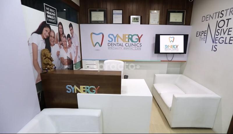 Waiting Area at Synergy Dental Clinics Borivali West Mumbai