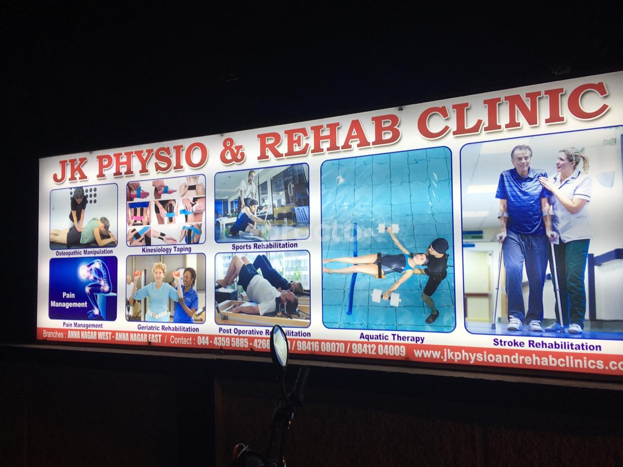 Jk Physio Rehab Clinic Multi Speciality Clinic In Anna Nagar